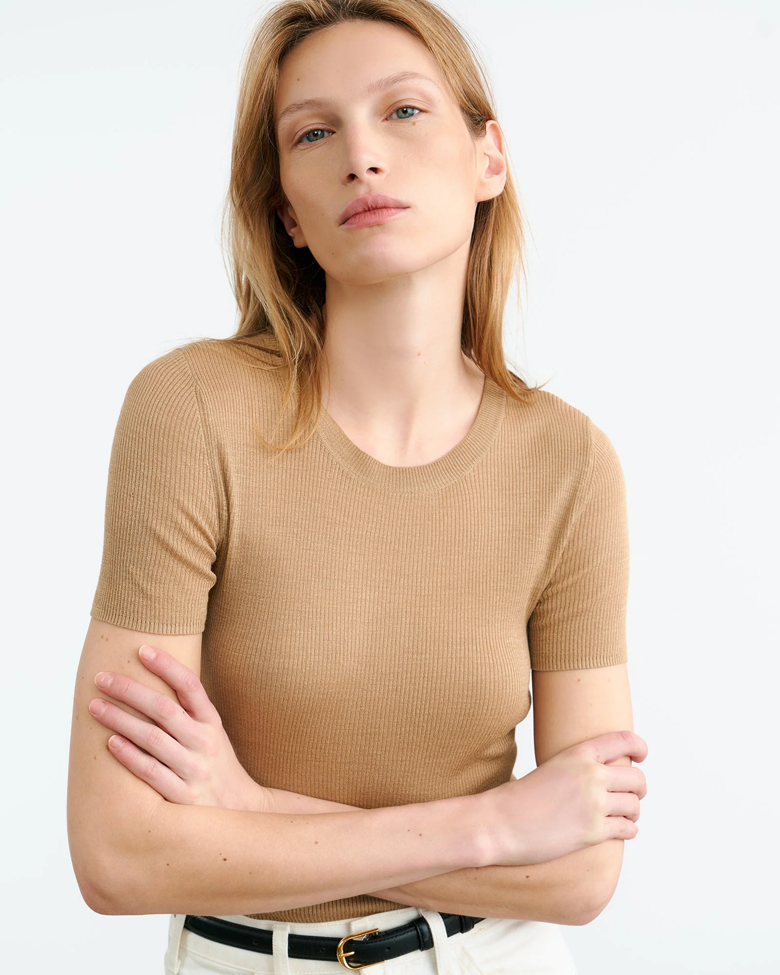 Nili Lotan - HETTIE SILK KNIT TEE - Image 3