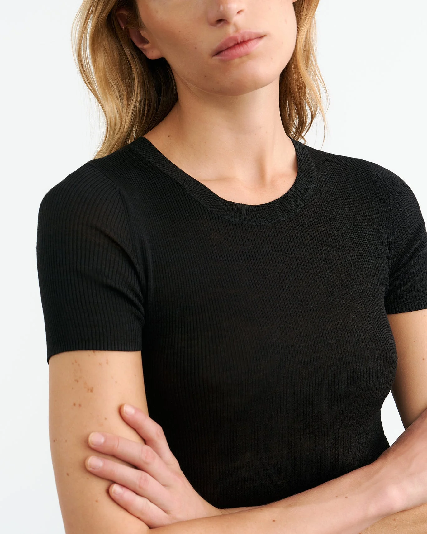 Nili Lotan - HETTIE SILK KNIT TEE - Image 8