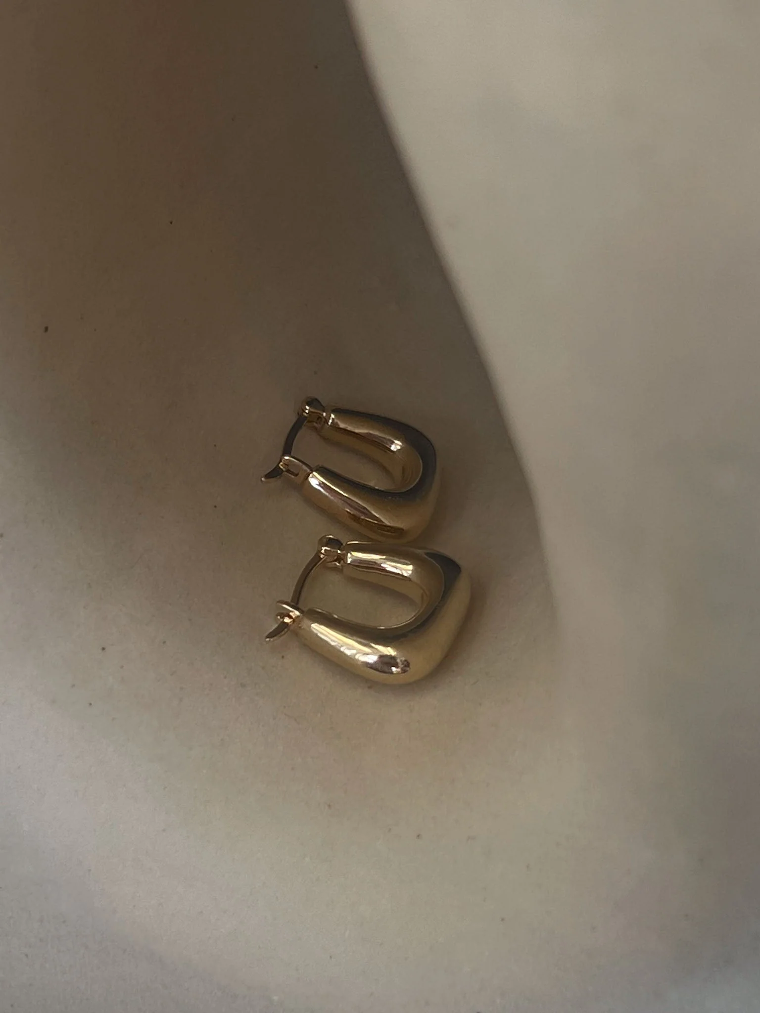 Kinn - Horseshoe Hoop Earrings - Image 5