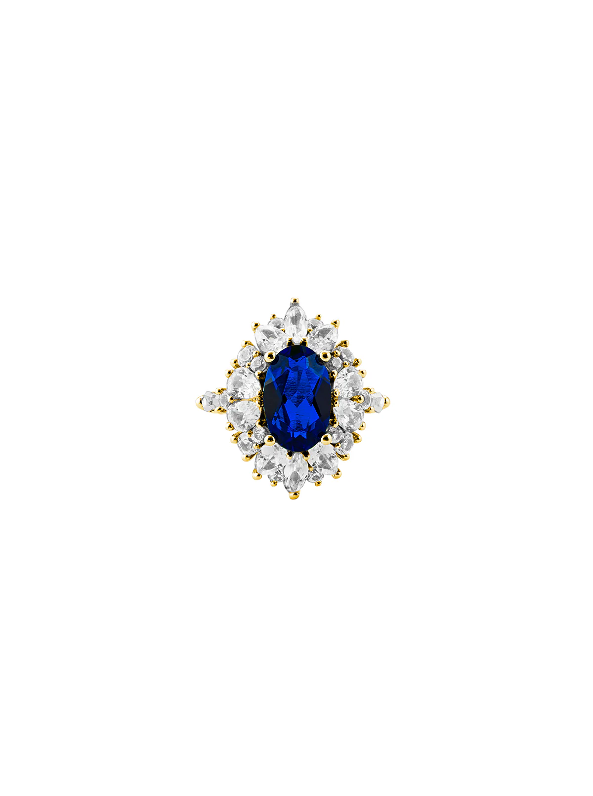 Dorsey - HOUGHTON, LAB BLUE SAPPHIRE PINKY RING, GOLD