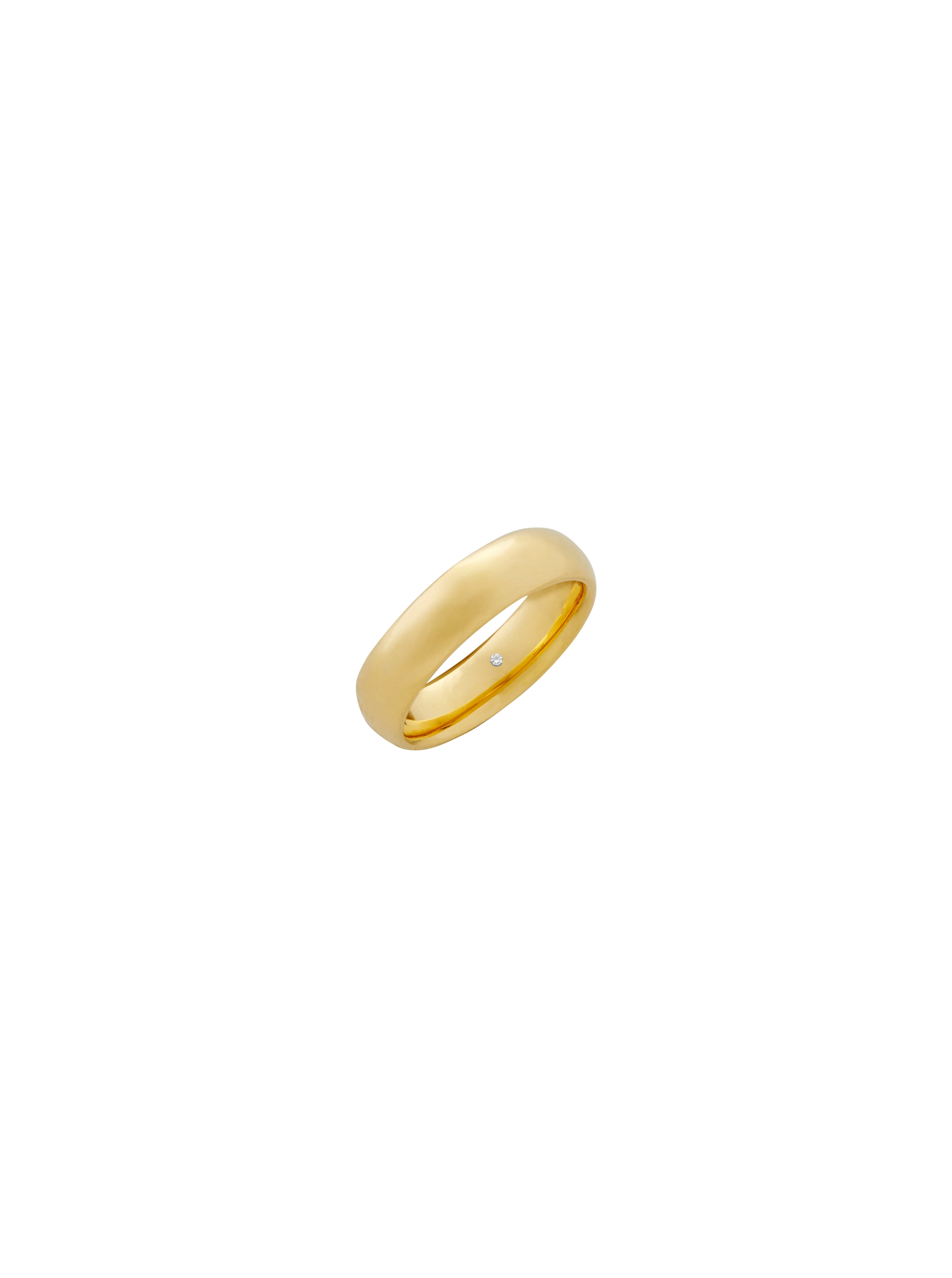 Dorsey - HOWARD DOME BAND, 14K YELLOW GOLD - Image 2