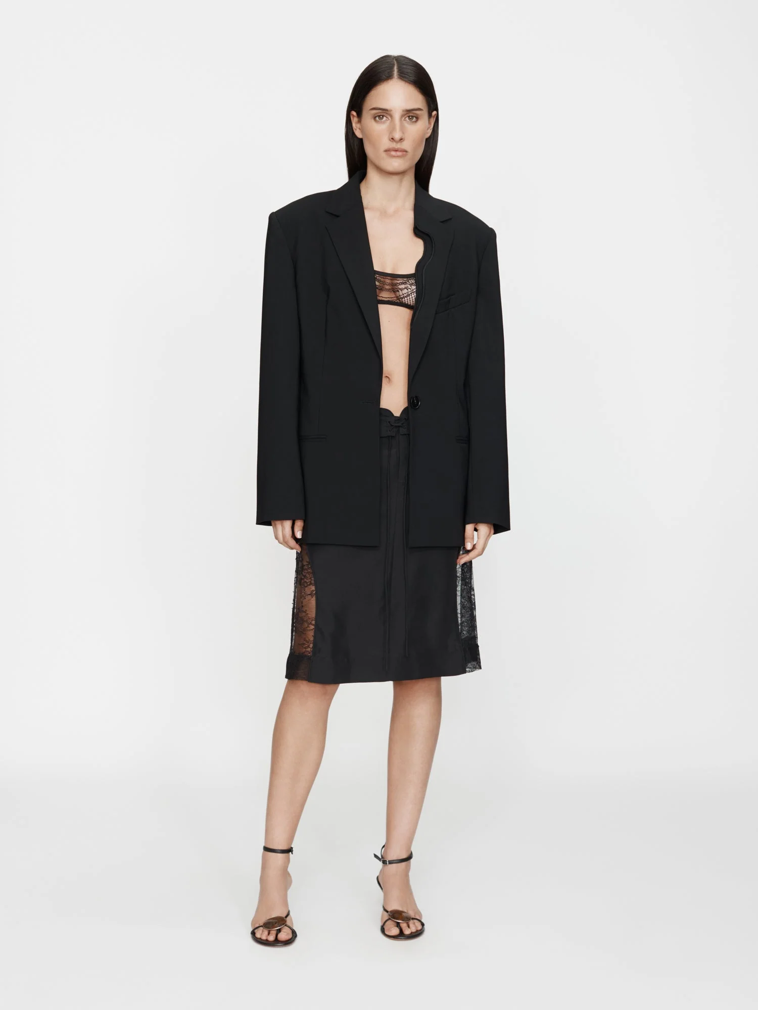 Christopher Esber - Hudson Wave Lace Boardie Skirt