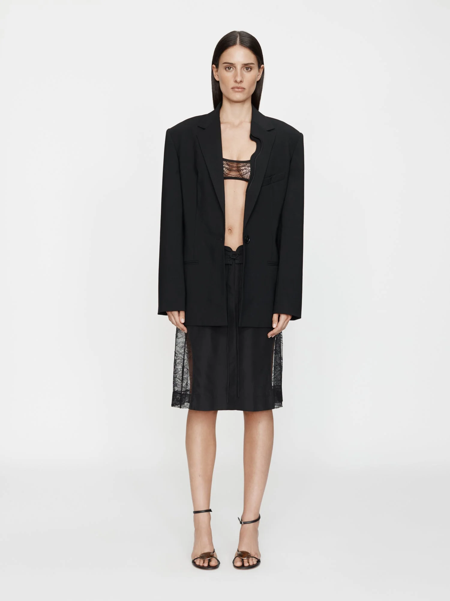 Christopher Esber - Hudson Wave Lace Boardie Skirt - Image 3