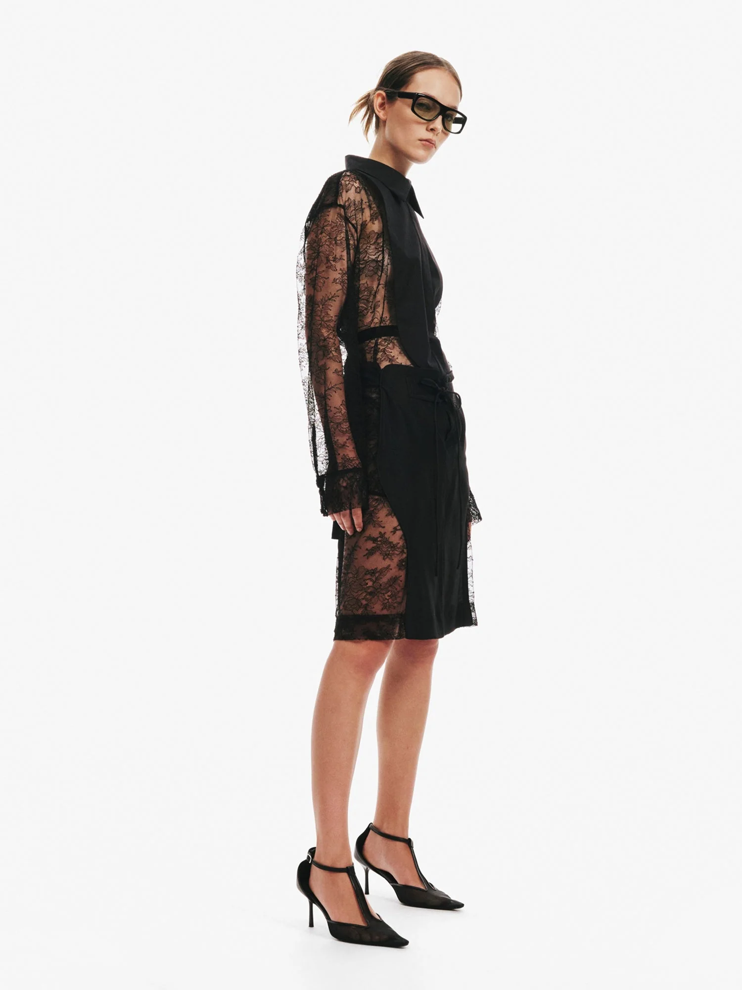 Christopher Esber - Hudson Wave Lace Boardie Skirt - Image 6