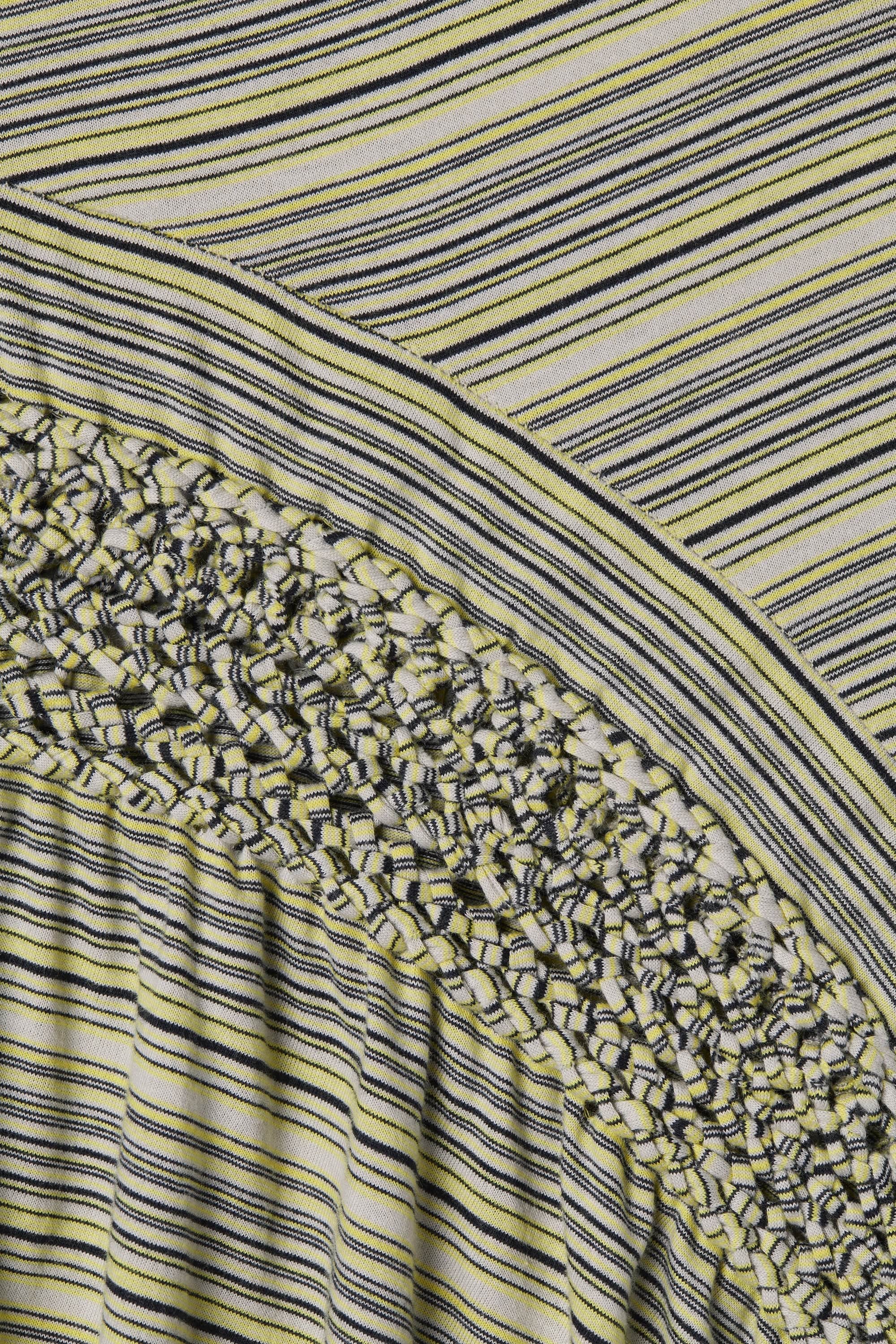 Faithfull - Hyeres Midi Dress Lemon Navy Stripe - Final Sale - Image 5