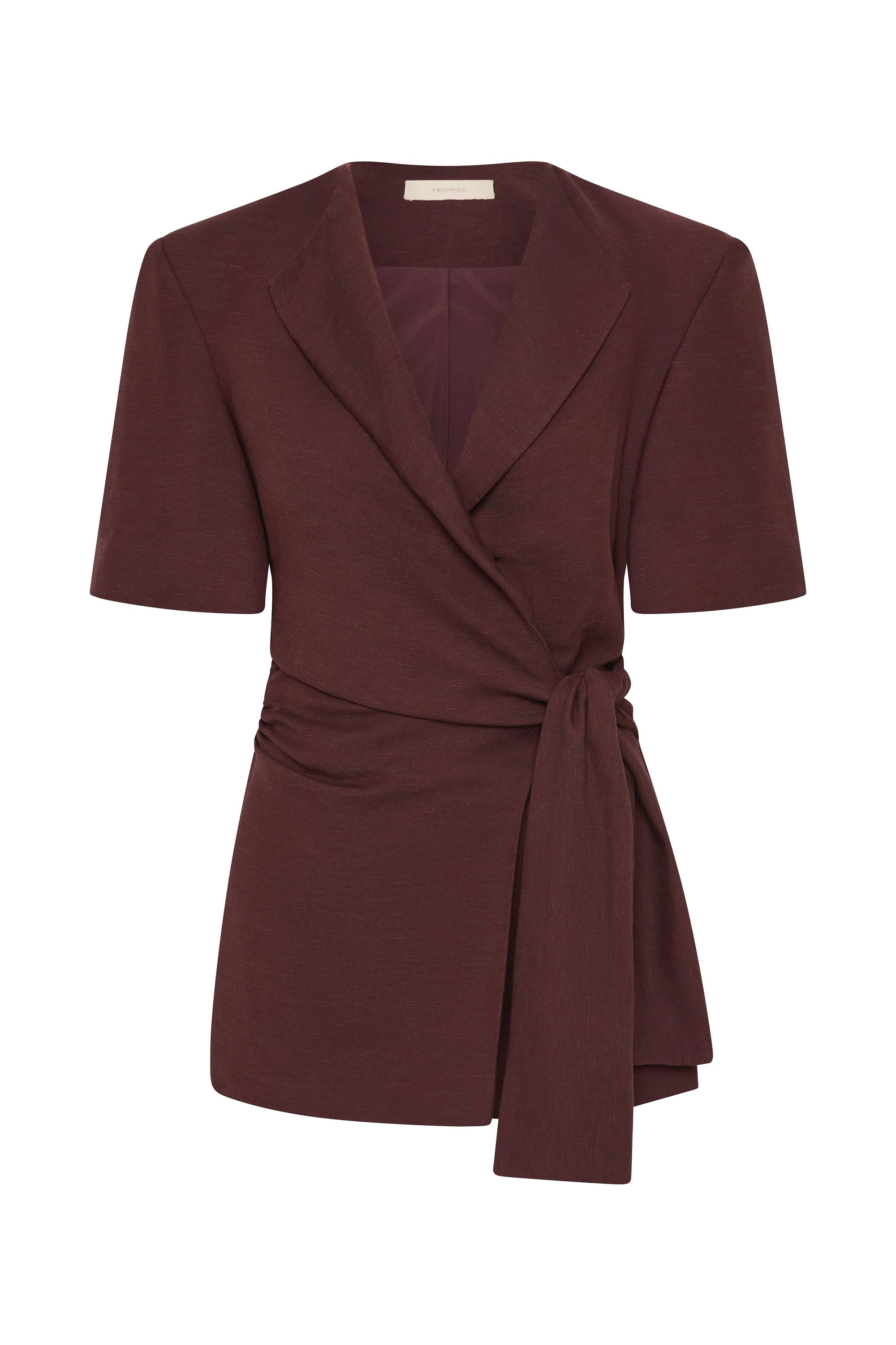 Faithfull - Ida Knot Blazer Port - Image 6