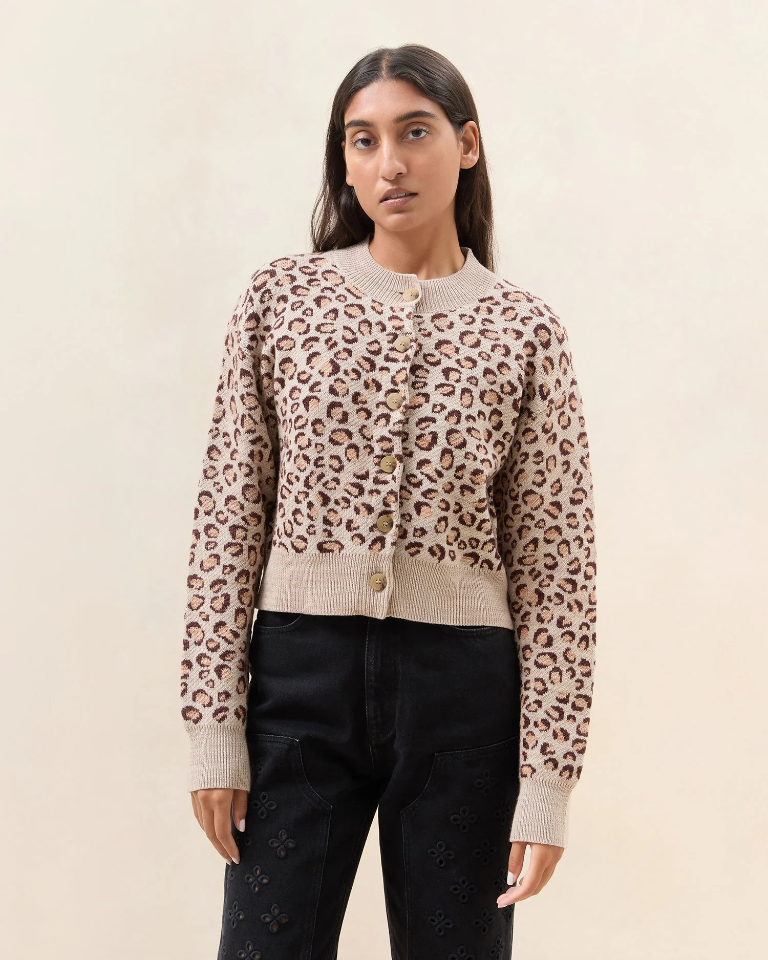 Loeffler Randall - Idris Intarsia Cardigan