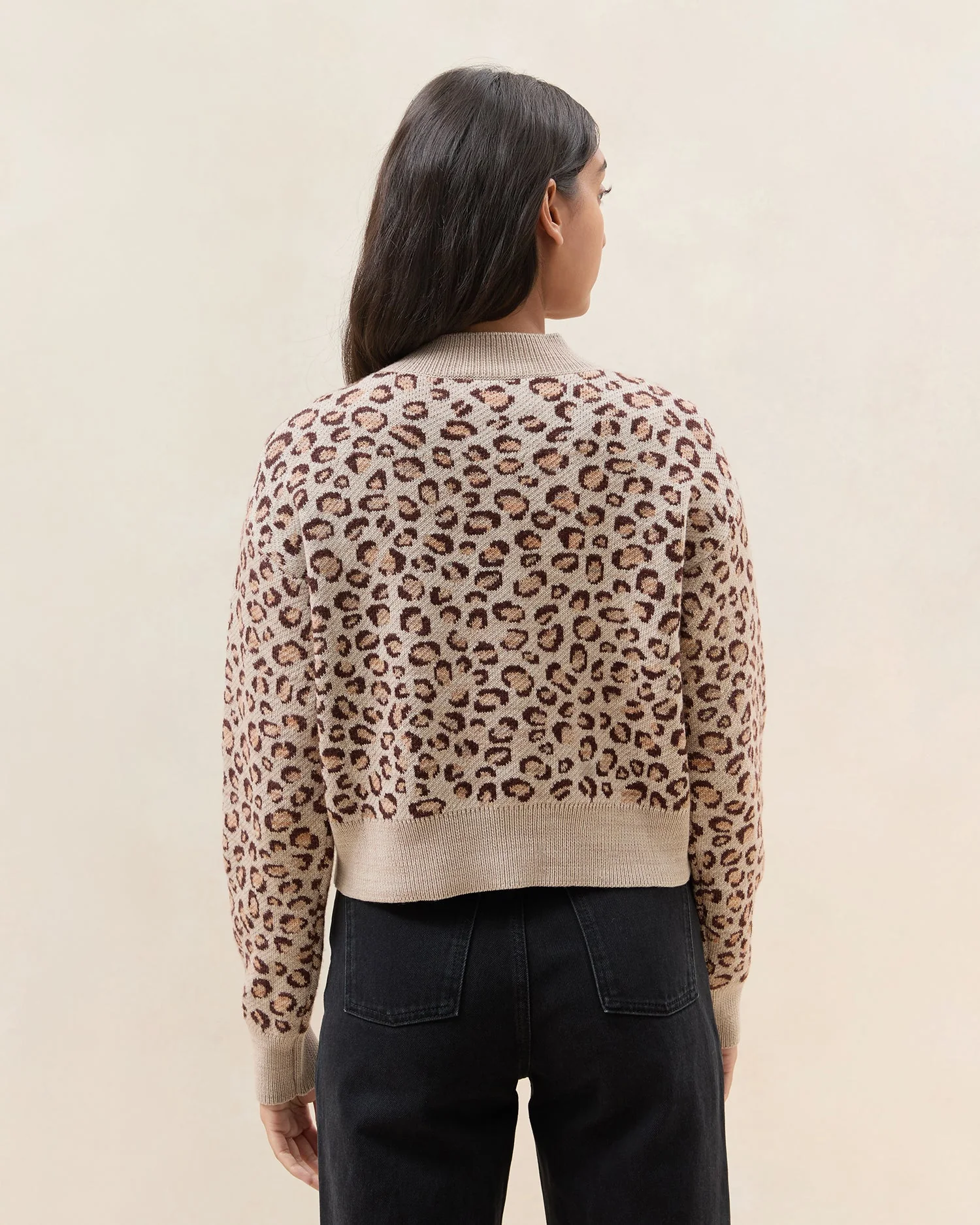 Loeffler Randall - Idris Intarsia Cardigan - Image 3