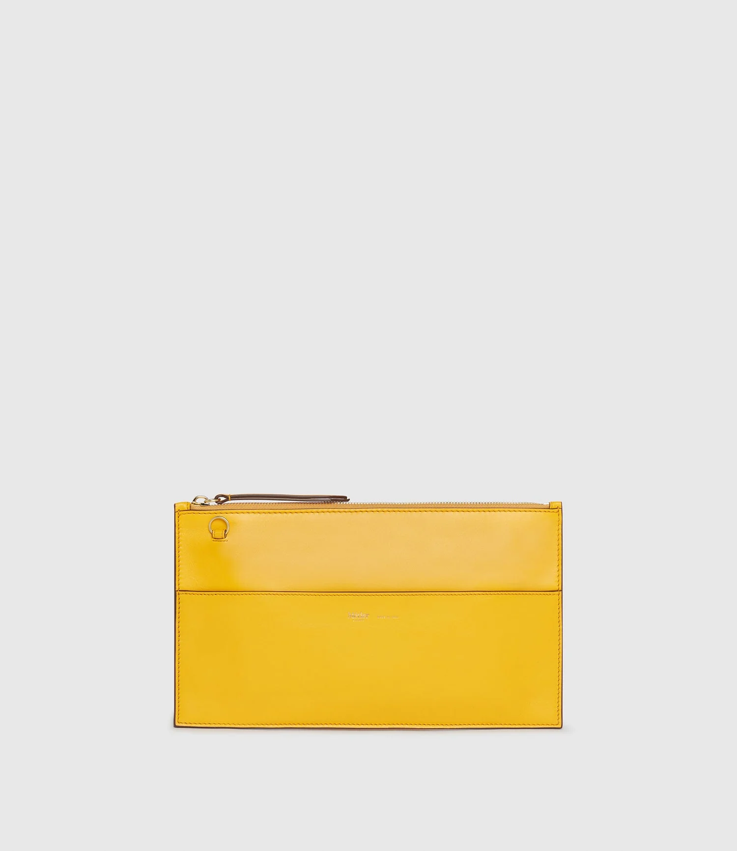 Metier - Incognito Clutch Nappa Plongè Calfskin Izamal Yellow