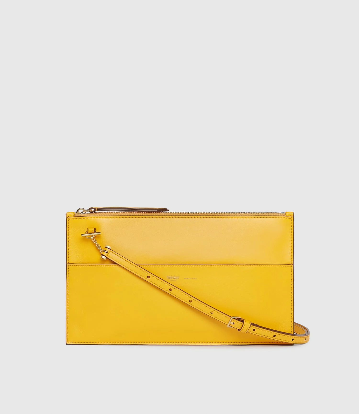 Metier - Incognito Clutch Nappa Plongè Calfskin Izamal Yellow - Image 2