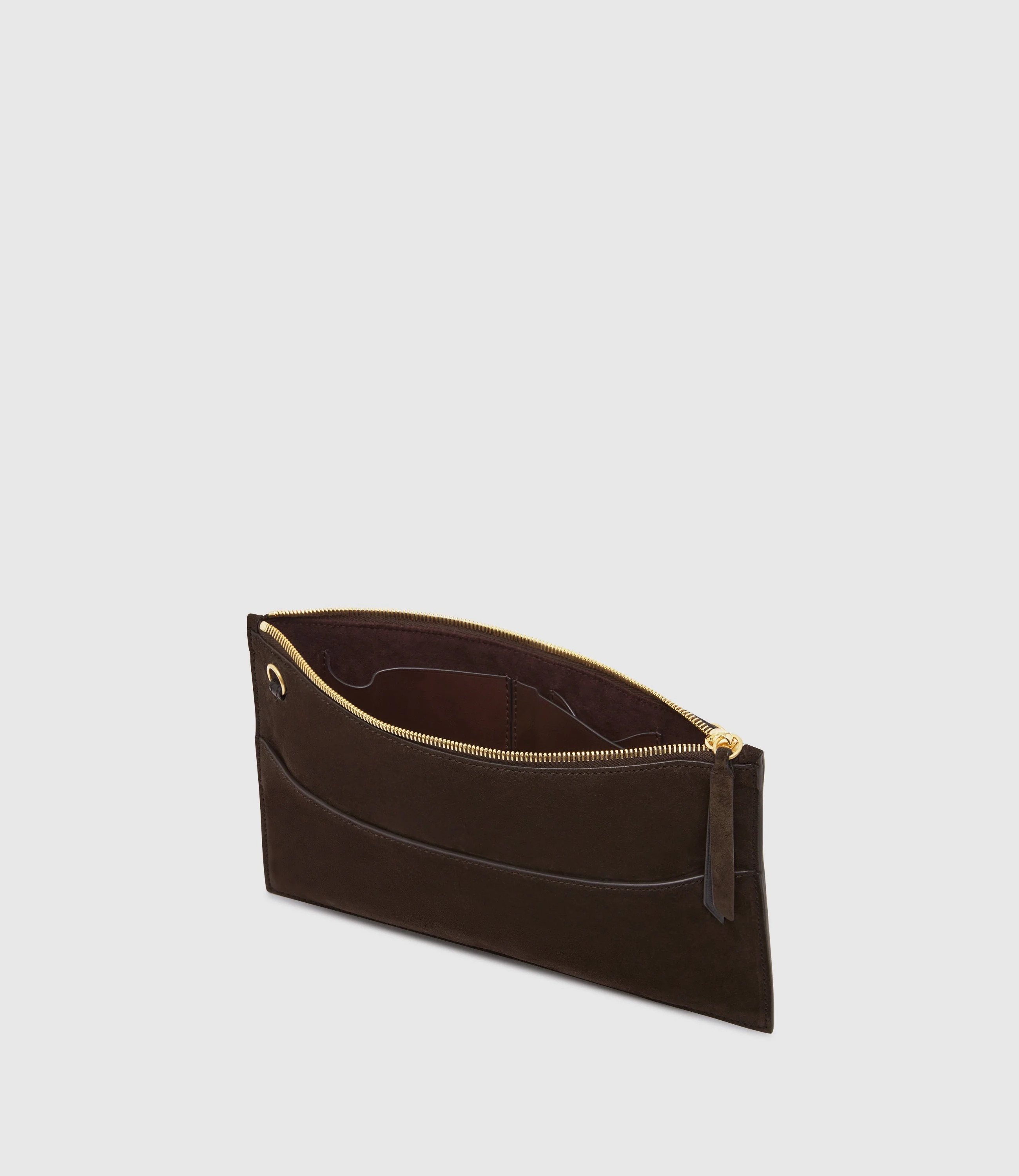 Metier - Incognito Clutch Suede Chocolate - Image 3