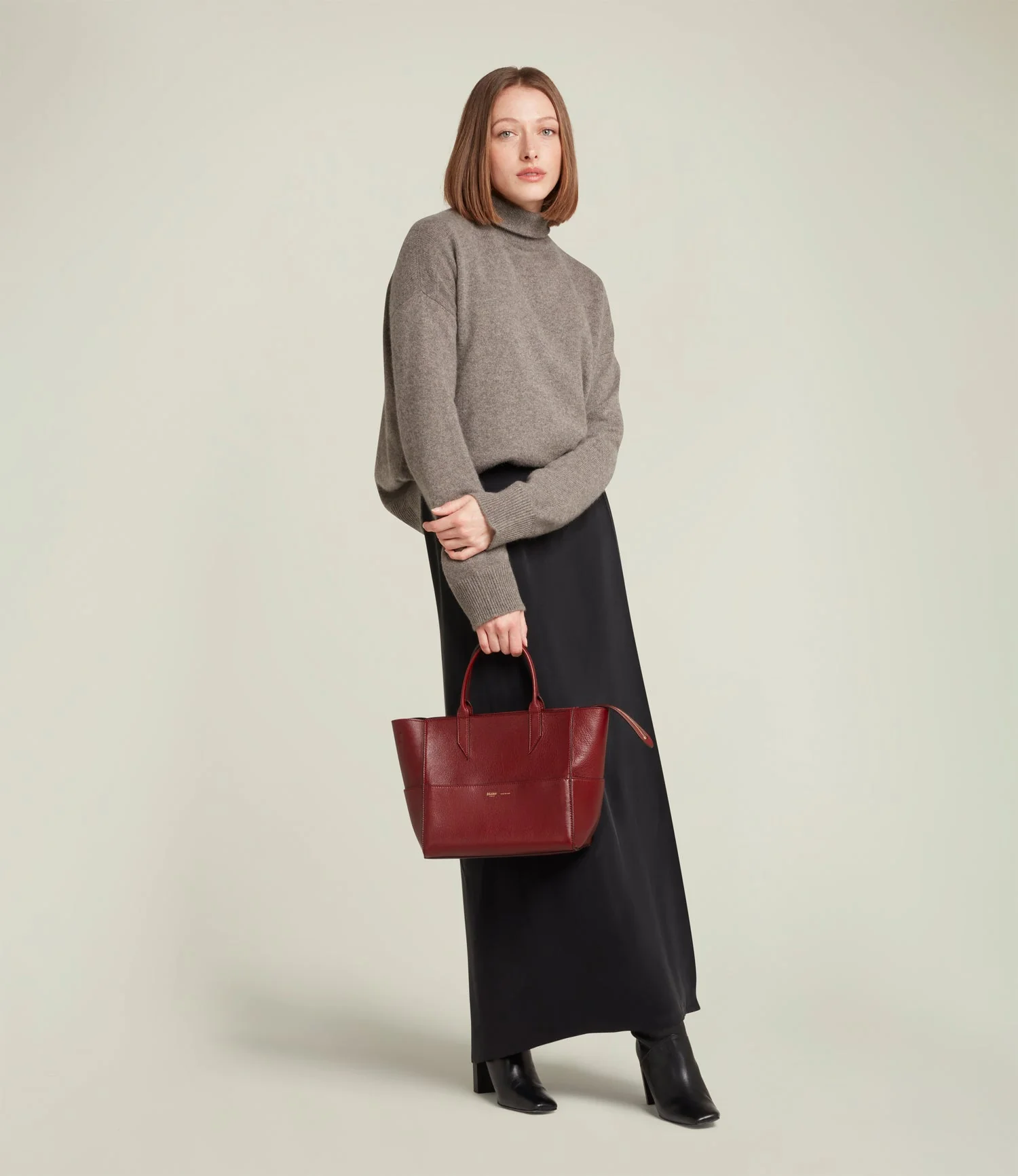 Metier - Incognito Crossbody Cabas Buffalo Dark Cherry - Image 4