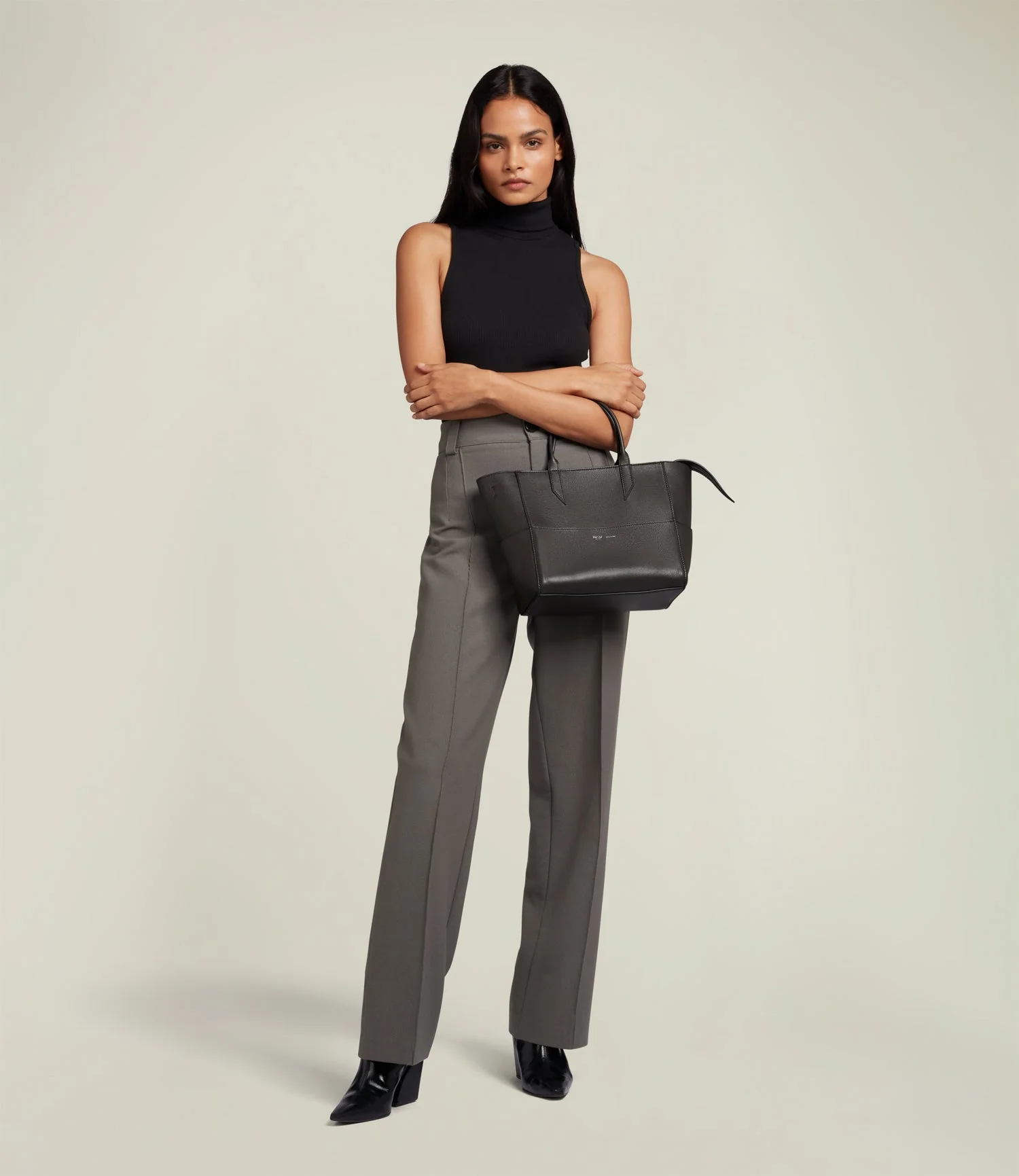 Metier - Incognito Crossbody Cabas Elvis Anthracite - Image 4