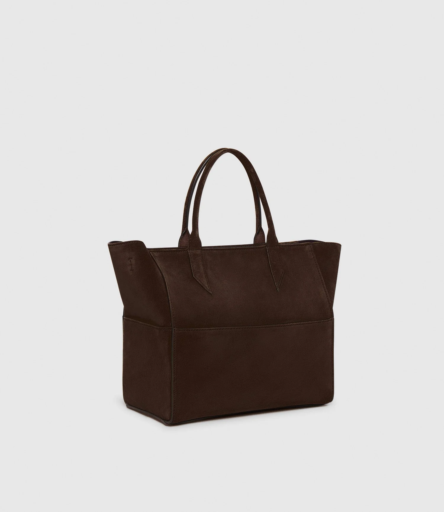Metier - Incognito Crossbody Suede Chocolate - Image 3