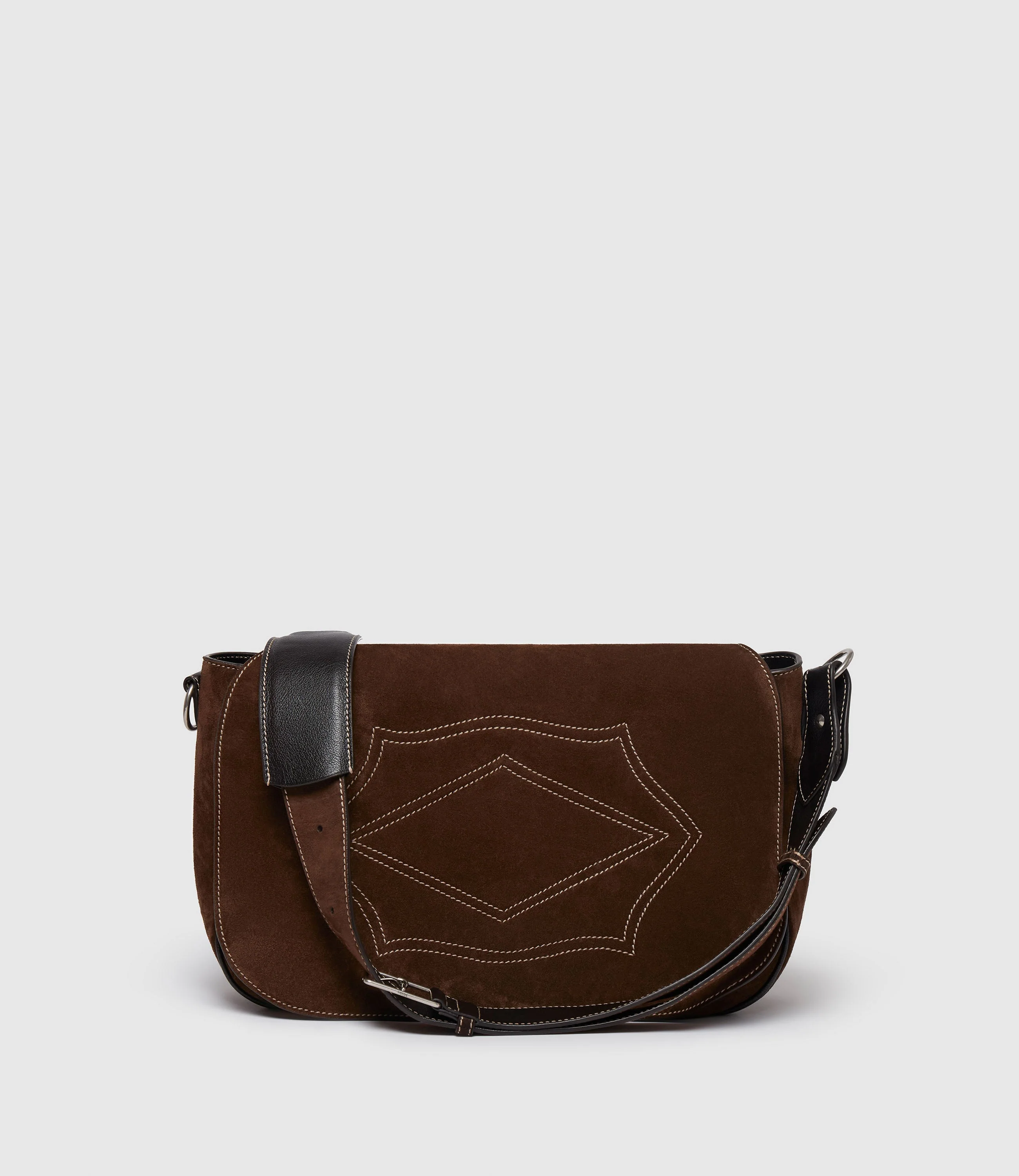 Metier - W INDIANA JONES™ Hunter Messenger Chocolate Suede