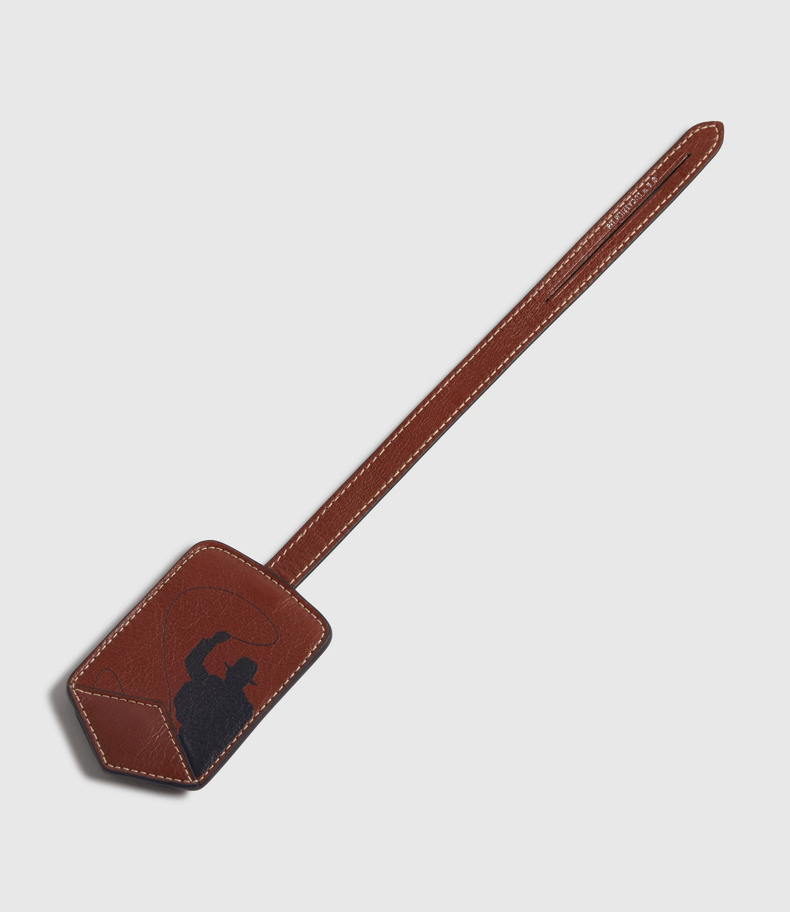 Metier - INDIANA JONES™ Luggage Tag Rust Elvis Leather