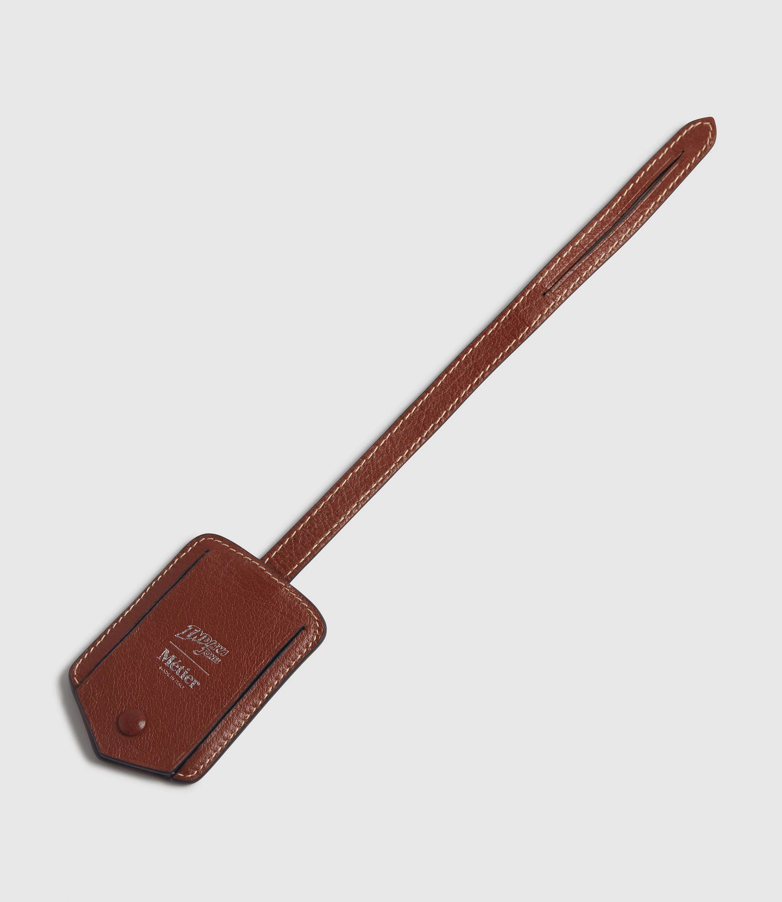 Metier - INDIANA JONES™ Luggage Tag Rust Elvis Leather - Image 2