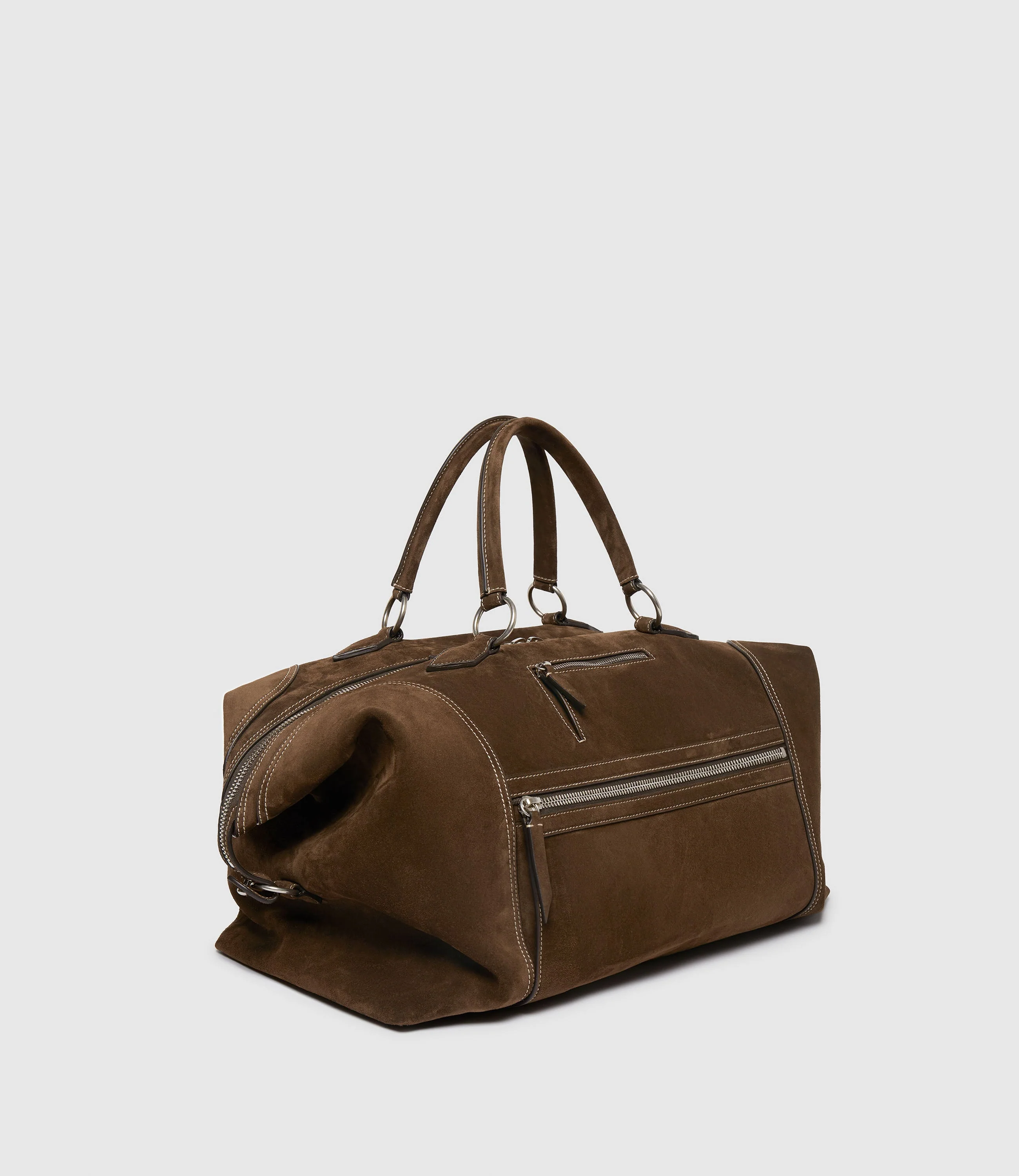 Metier - INDIANA JONES™ Vagabond Duffle Chocolate Suede - Image 3