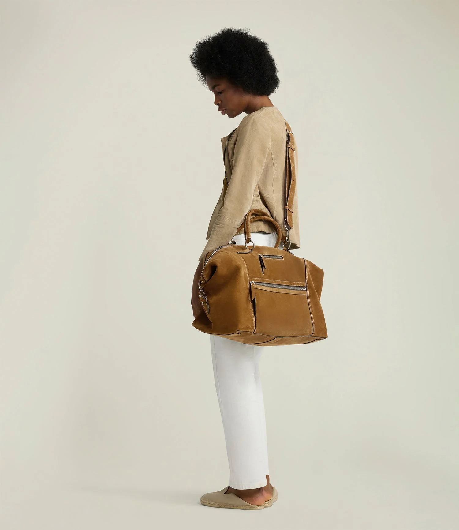 Metier - W INDIANA JONES™ Vagabond Duffle Marrakech Suede - Collector’s Edition 7/10 - Image 8