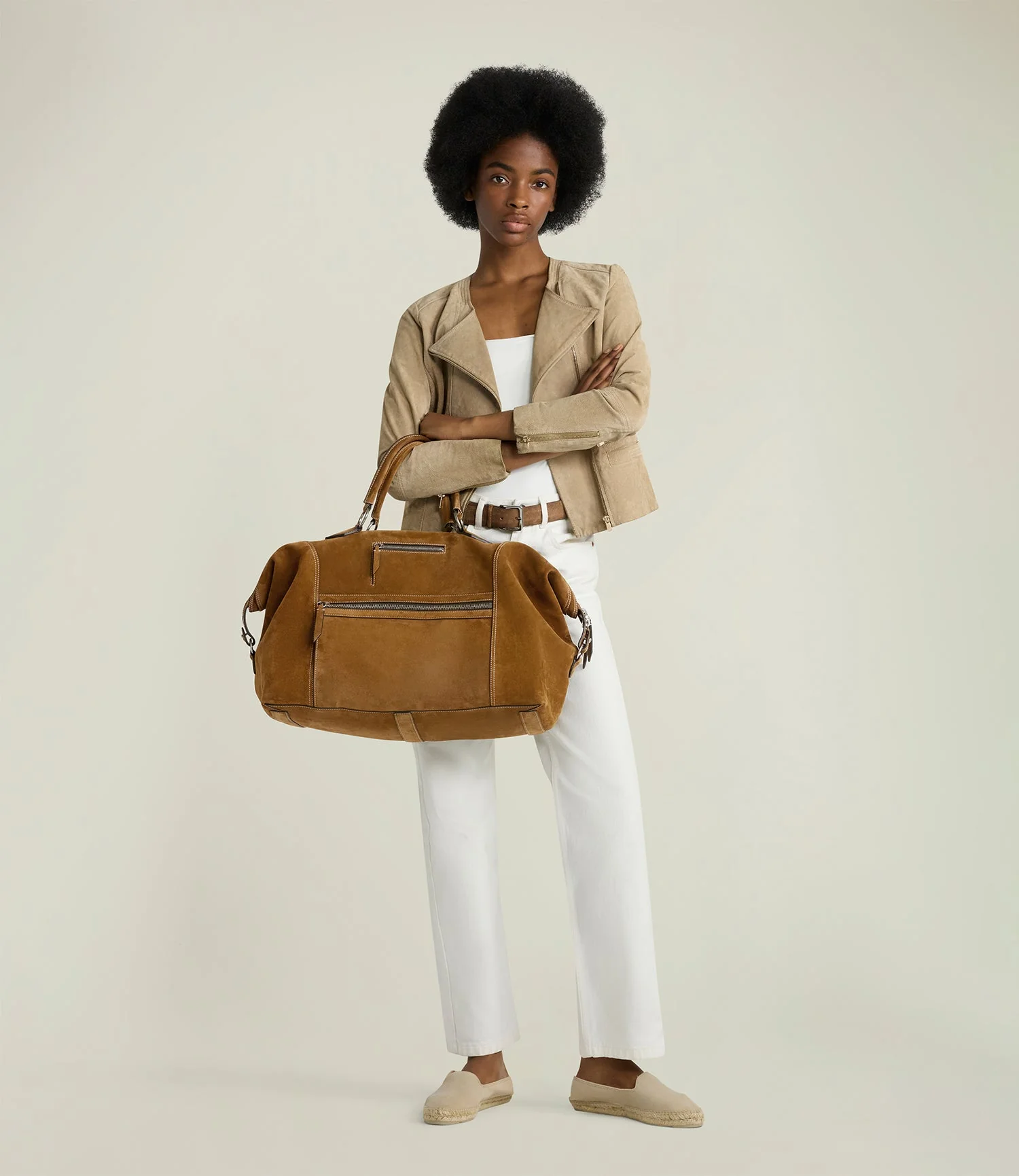 Metier - Main W INDIANA JONES™ Vagabond Duffle Marrakech Suede - Collector’s Edition - Image 7