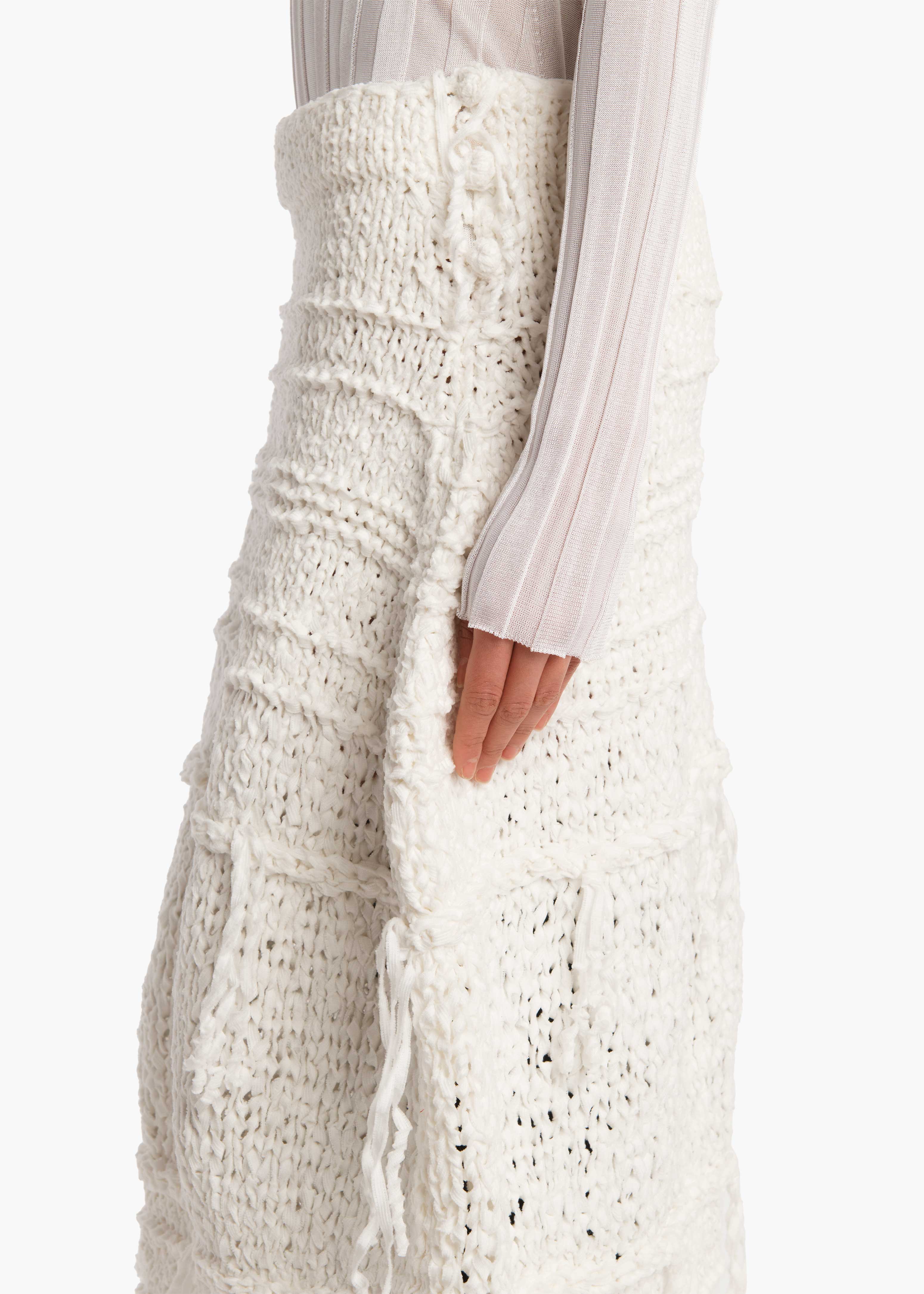 Khaite - Inna Skirt in Glaze - Image 12