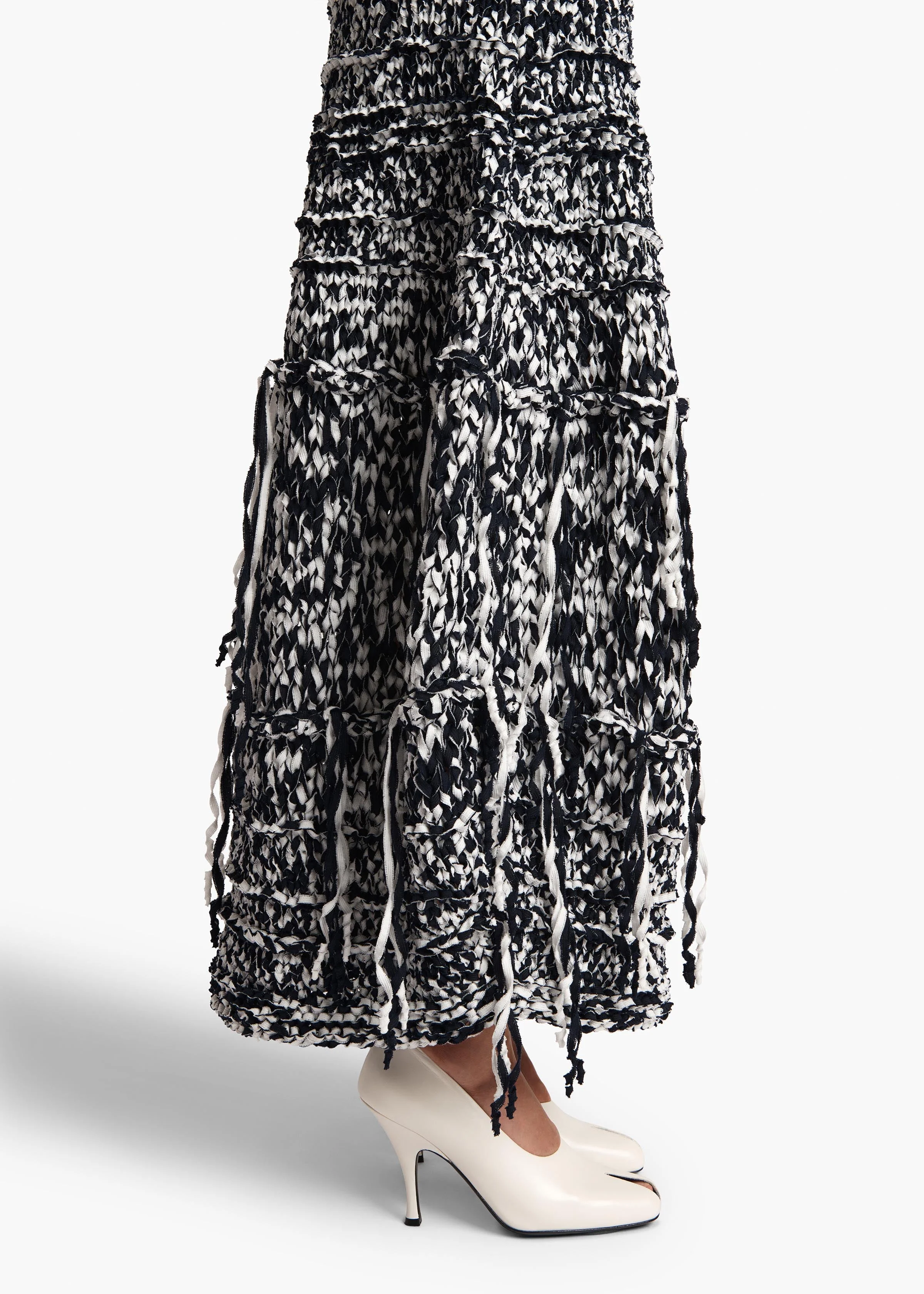 Khaite - Inna Skirt in Glaze and Midnight - Image 14