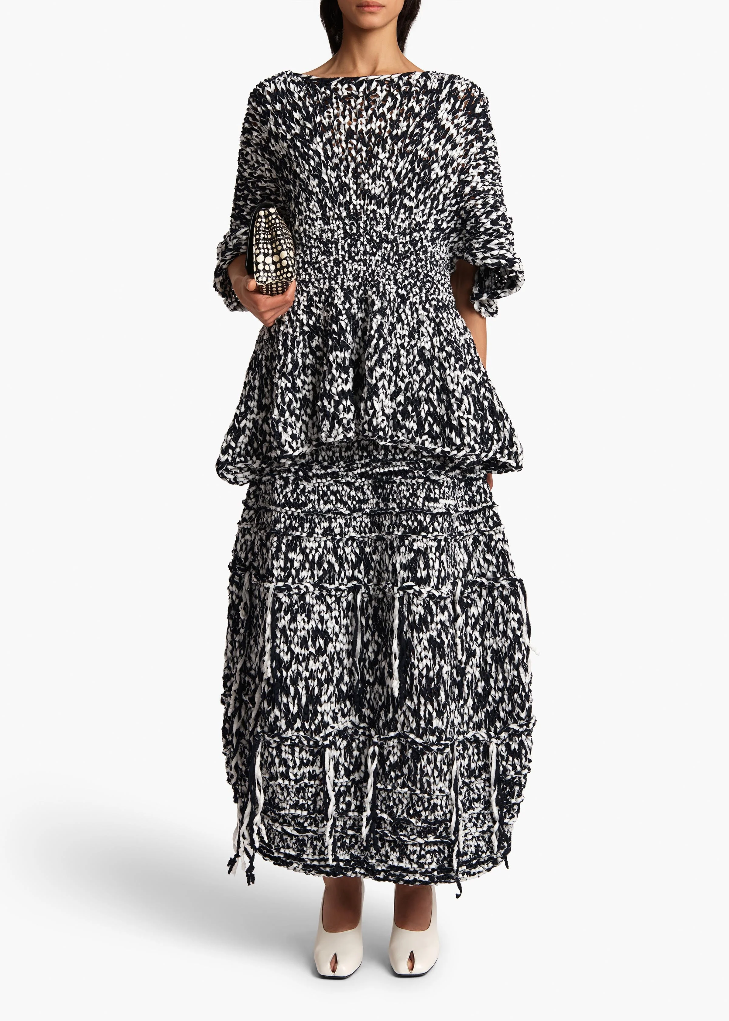 Khaite - Inna Skirt in Glaze and Midnight - Image 2