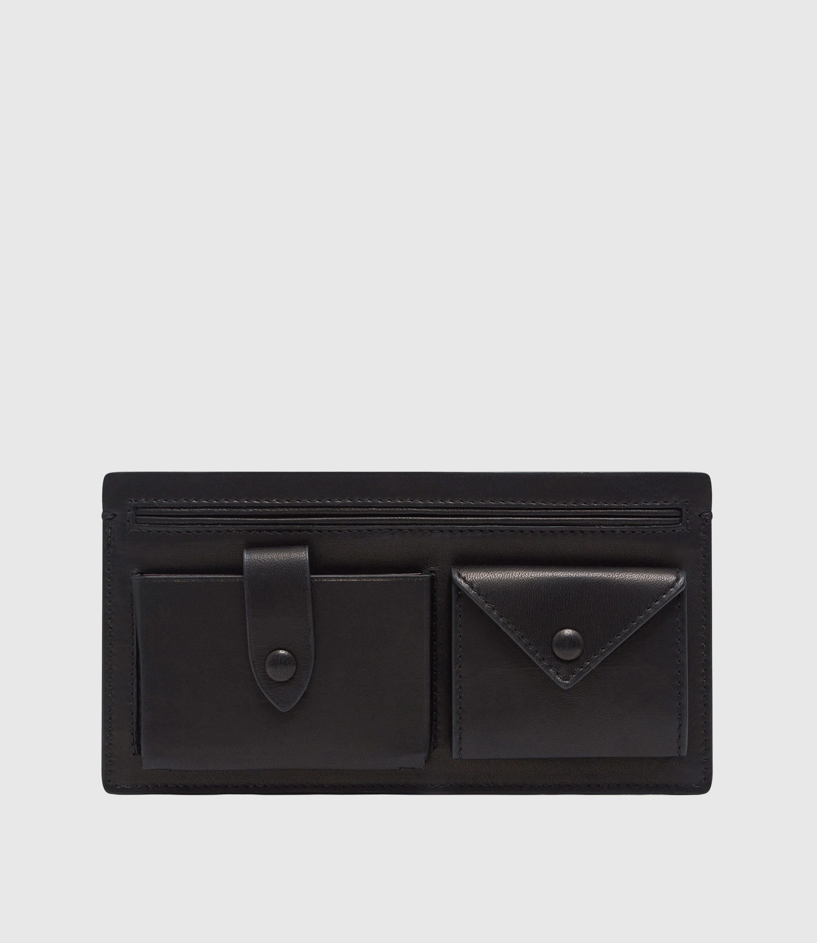 Metier - Inside Out Wallet Buttery Nappa Black