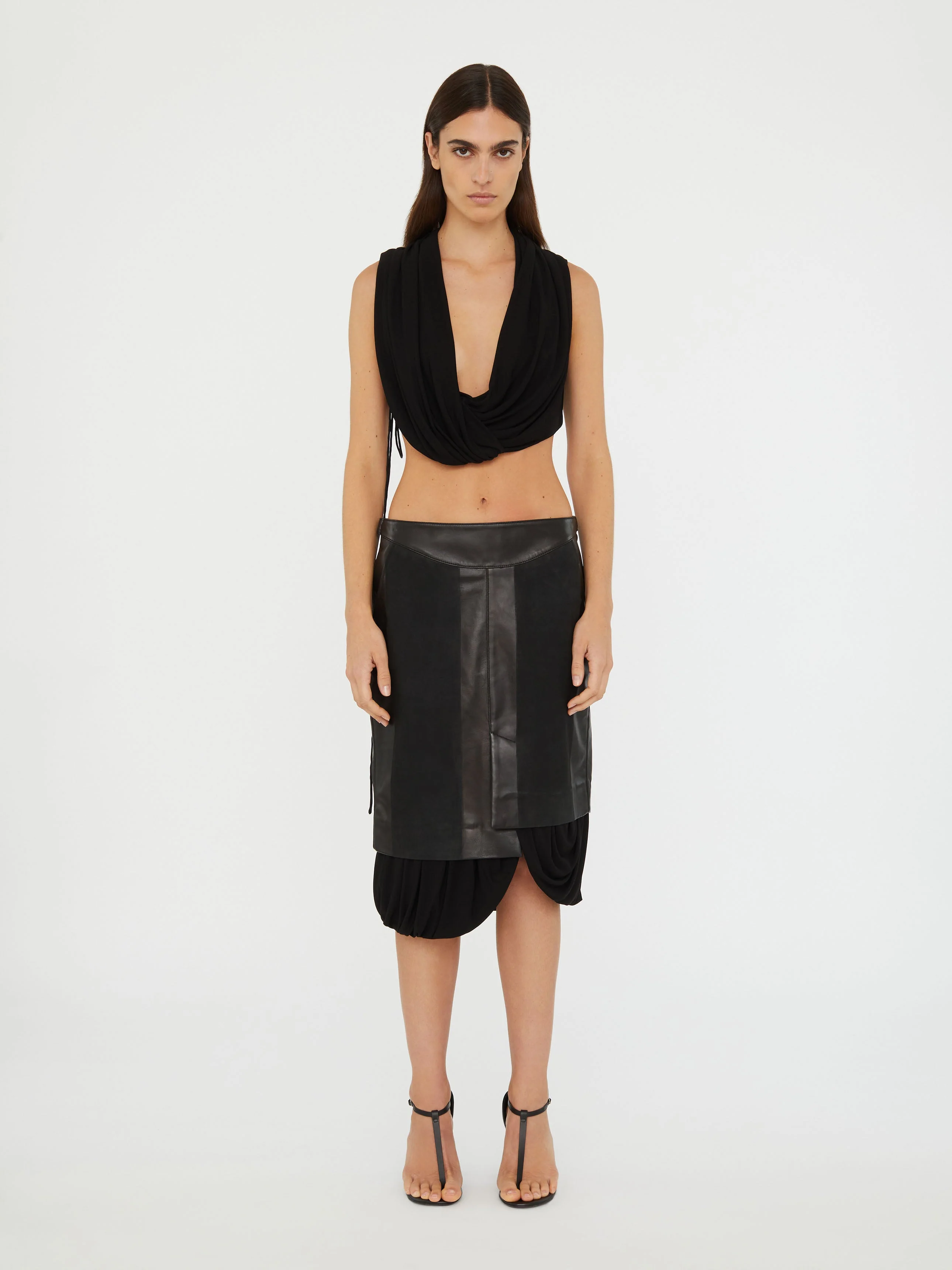 Christopher Esber - Interlock Jersey Drape Top - Image 3