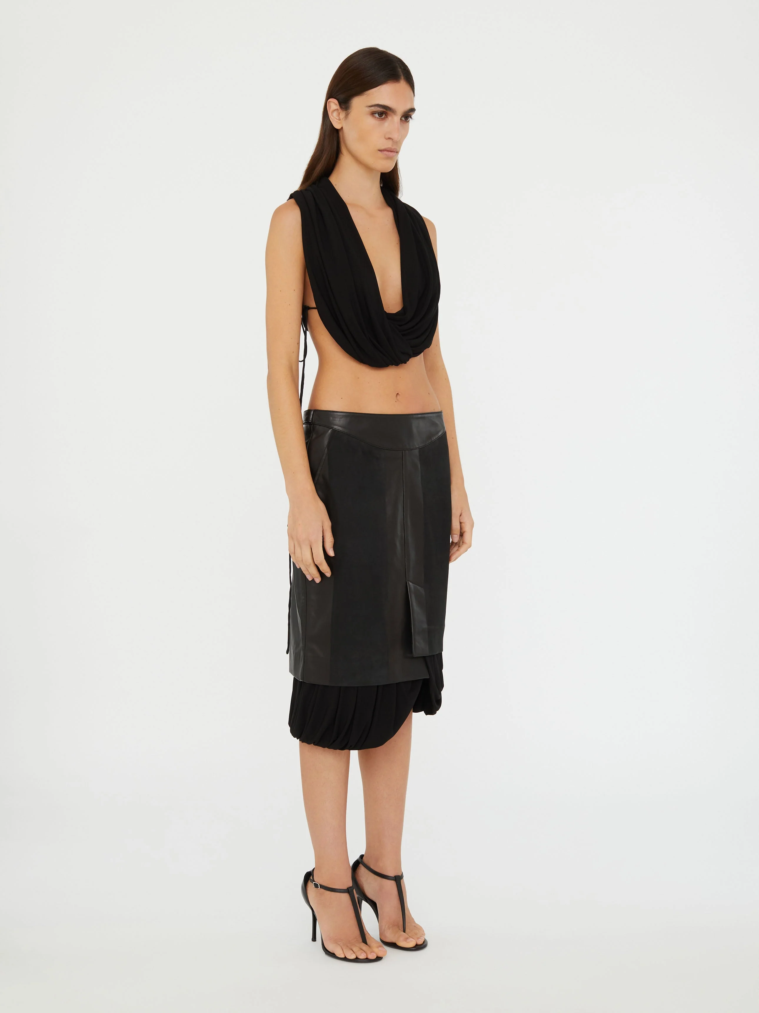 Christopher Esber - Interlock Jersey Drape Top - Image 4