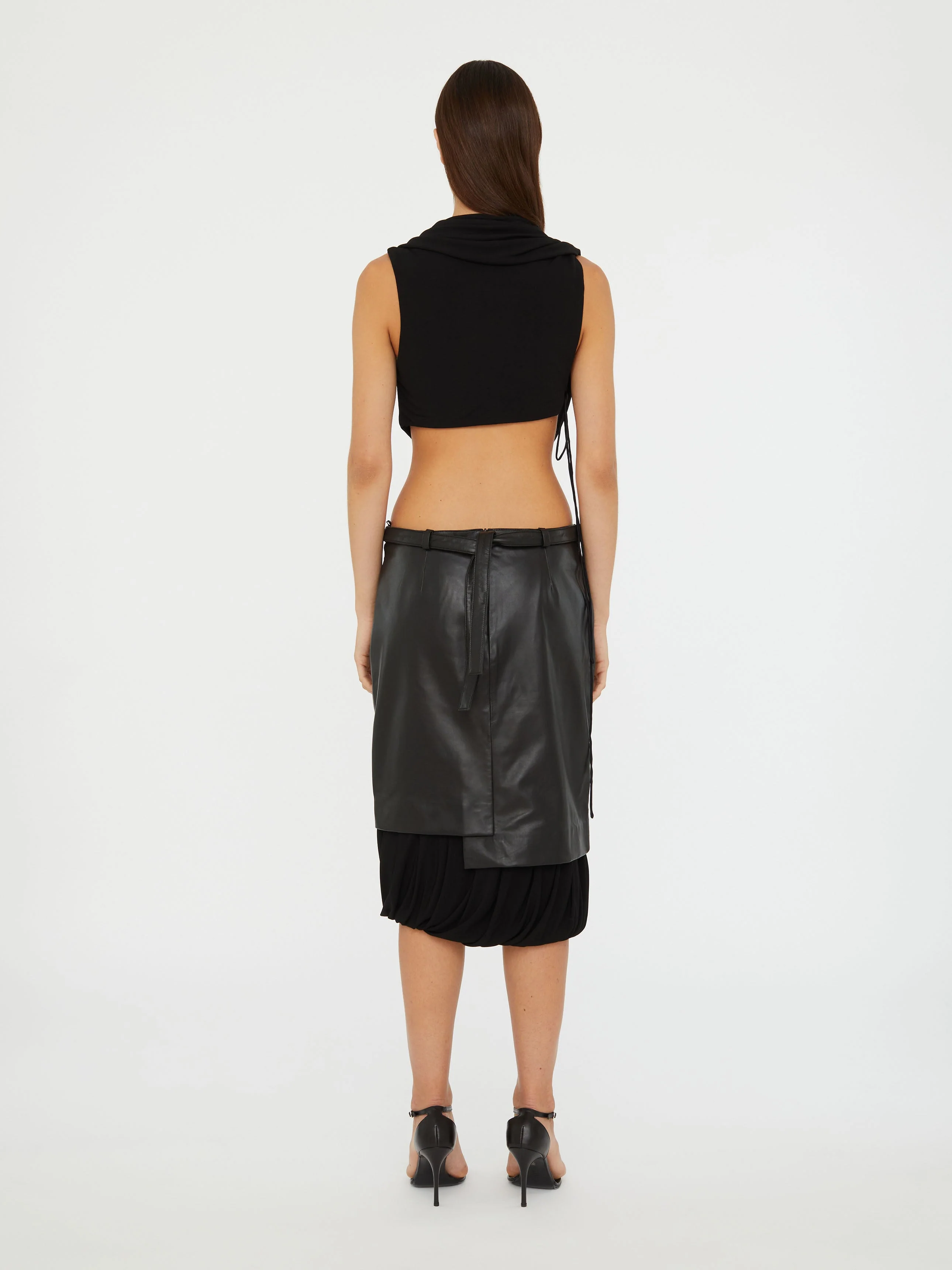 Christopher Esber - Interlock Jersey Drape Top - Image 5