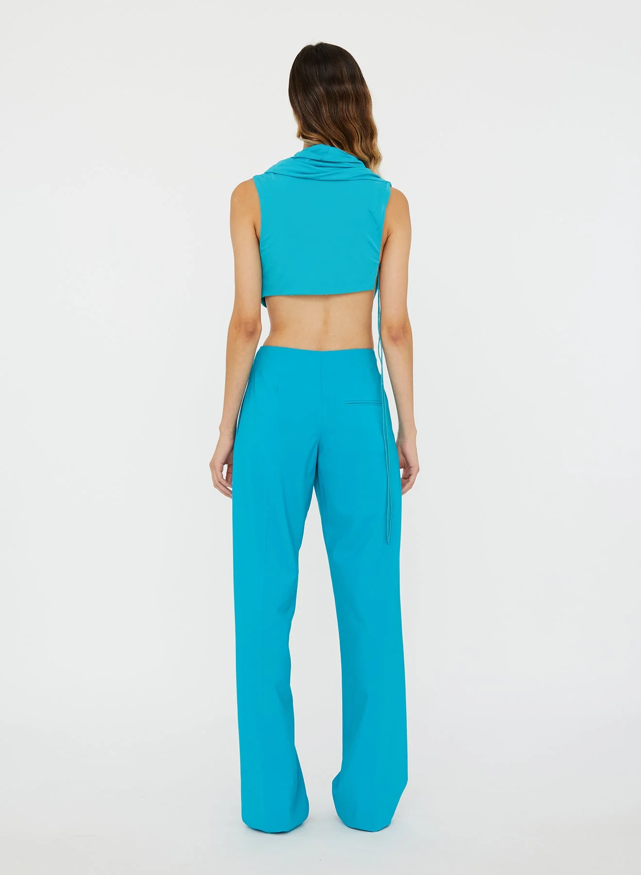 Christopher Esber - Interlock Jersey Drape Top - Image 5