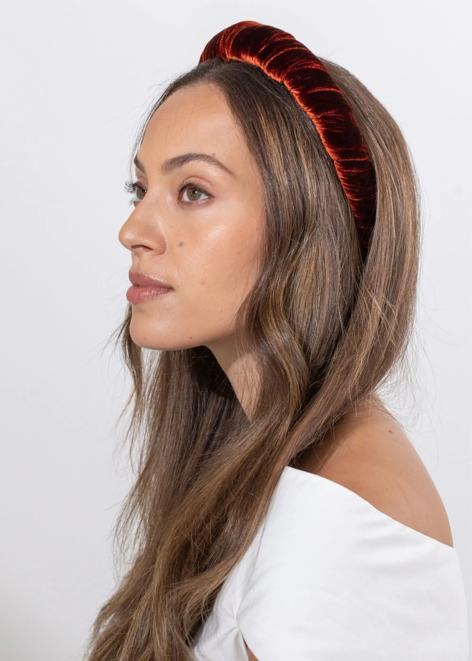 Jennifer Behr - Irene Headband in Velvet - Image 2