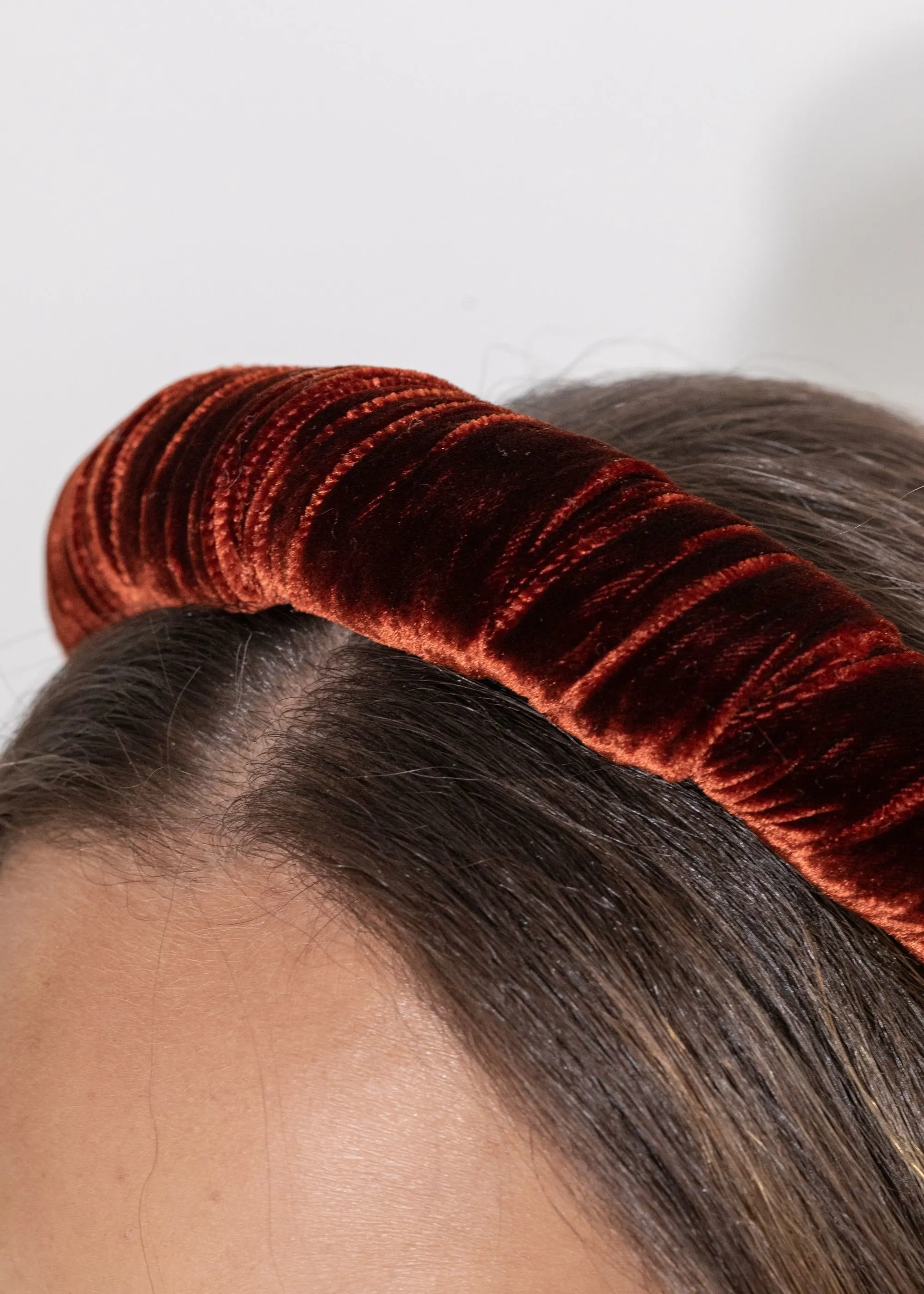 Jennifer Behr - Irene Headband in Velvet - Image 3