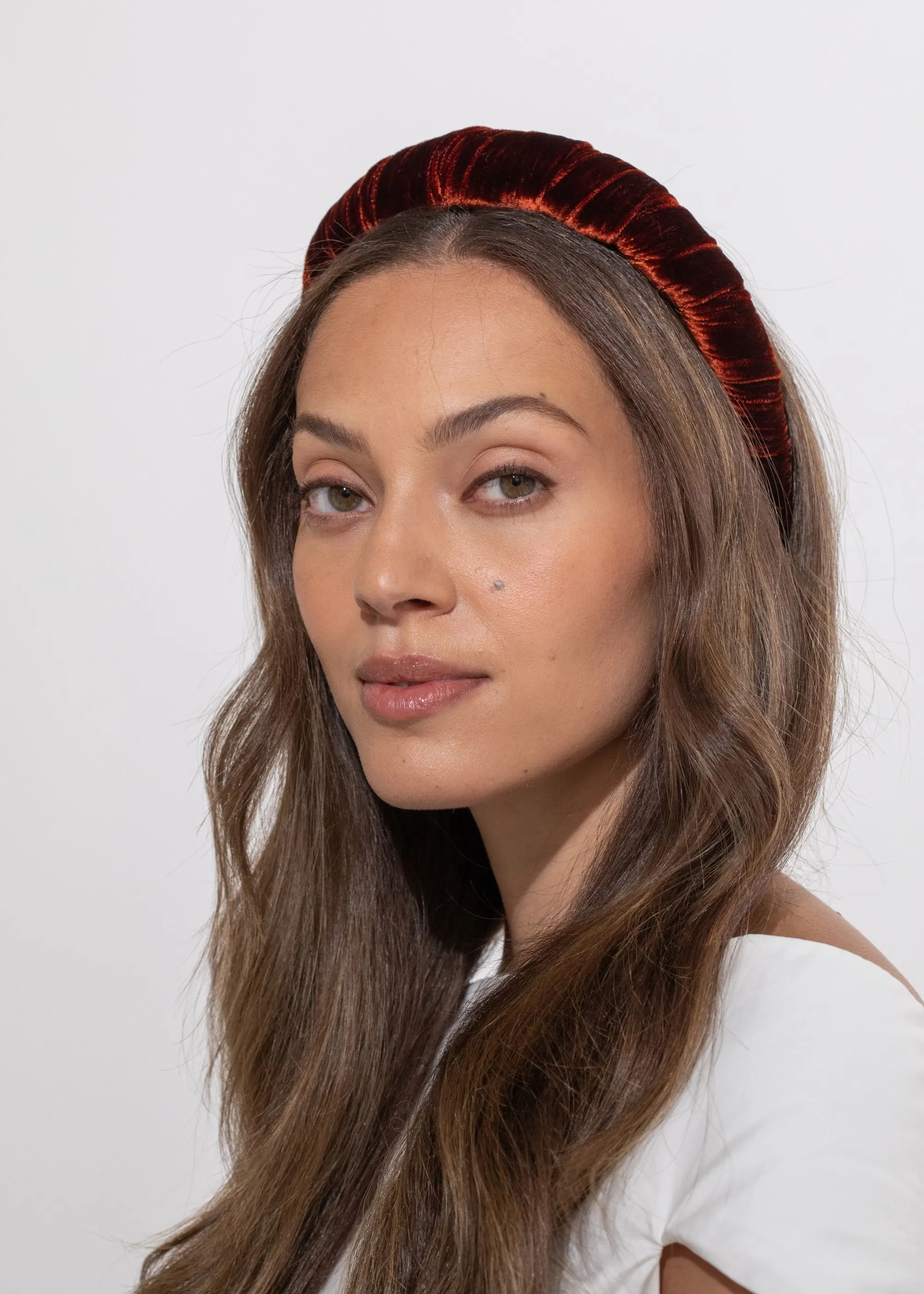 Jennifer Behr - Irene Headband in Velvet - Image 4