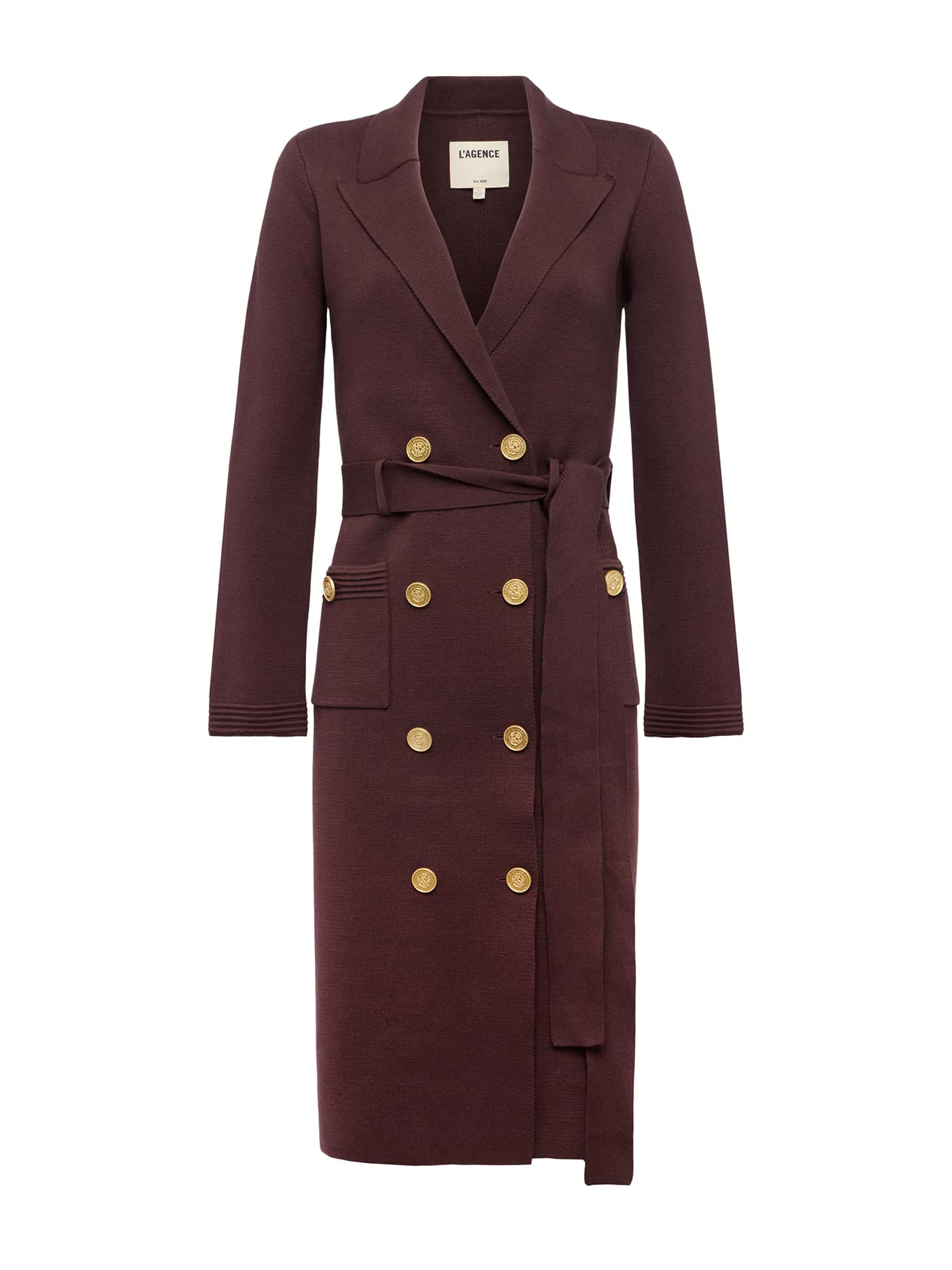 L'AGENCE - Isabel Knit Coat - Image 5