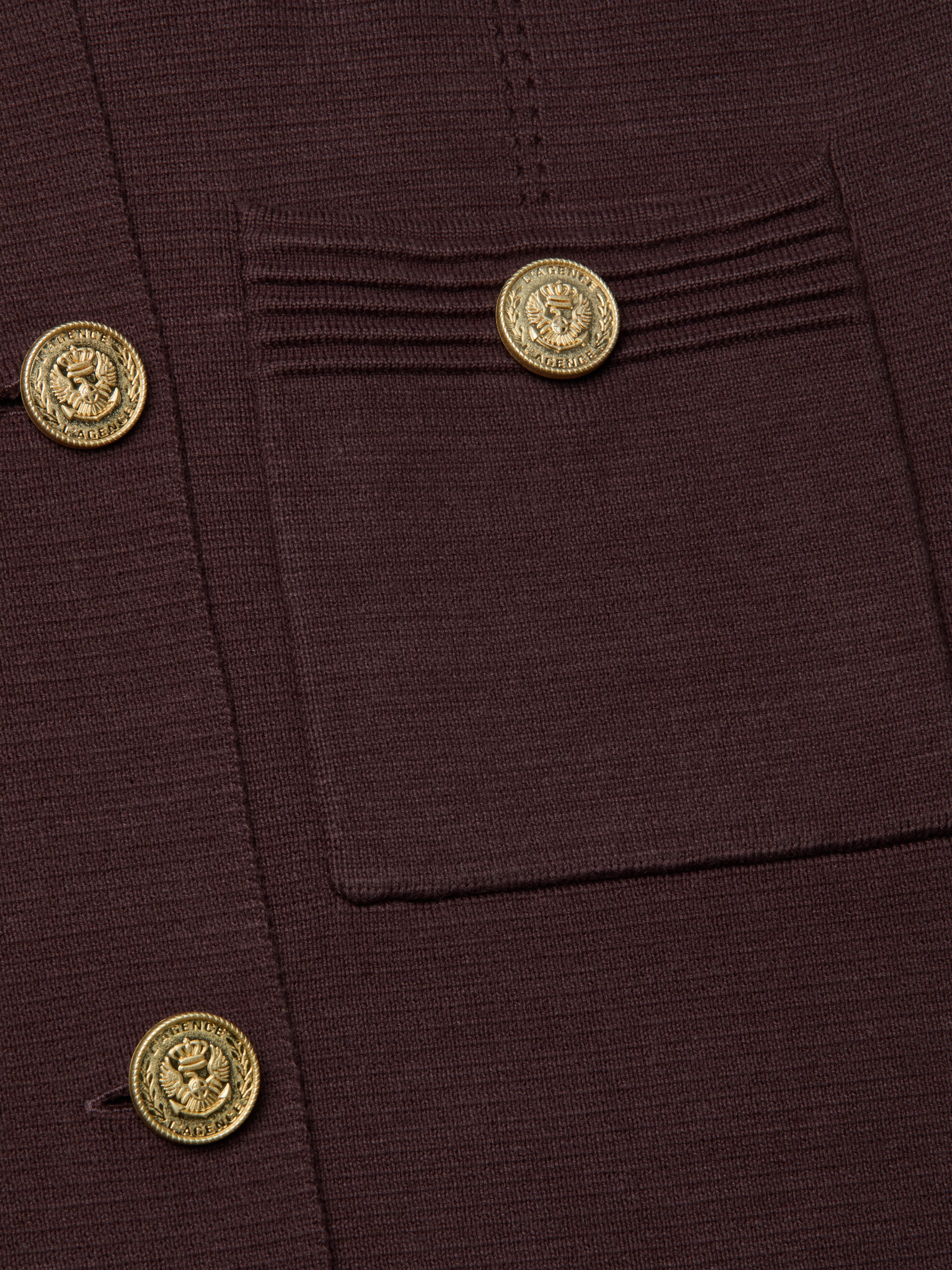 L'AGENCE - Isabel Knit Coat - Image 9