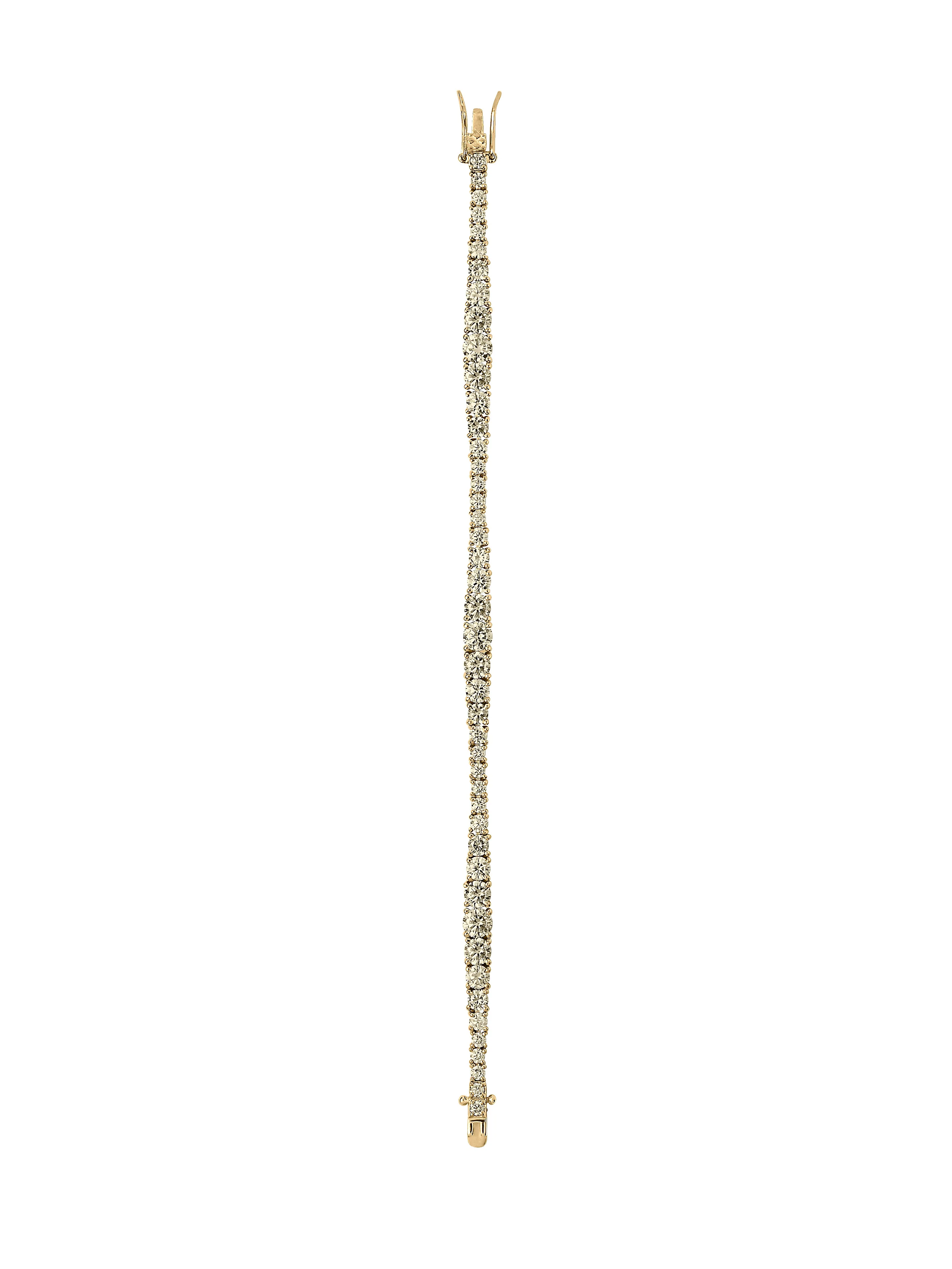 Dorsey - ISADORA RIVIÈRE BRACELET IN HONEY MOISSANITE