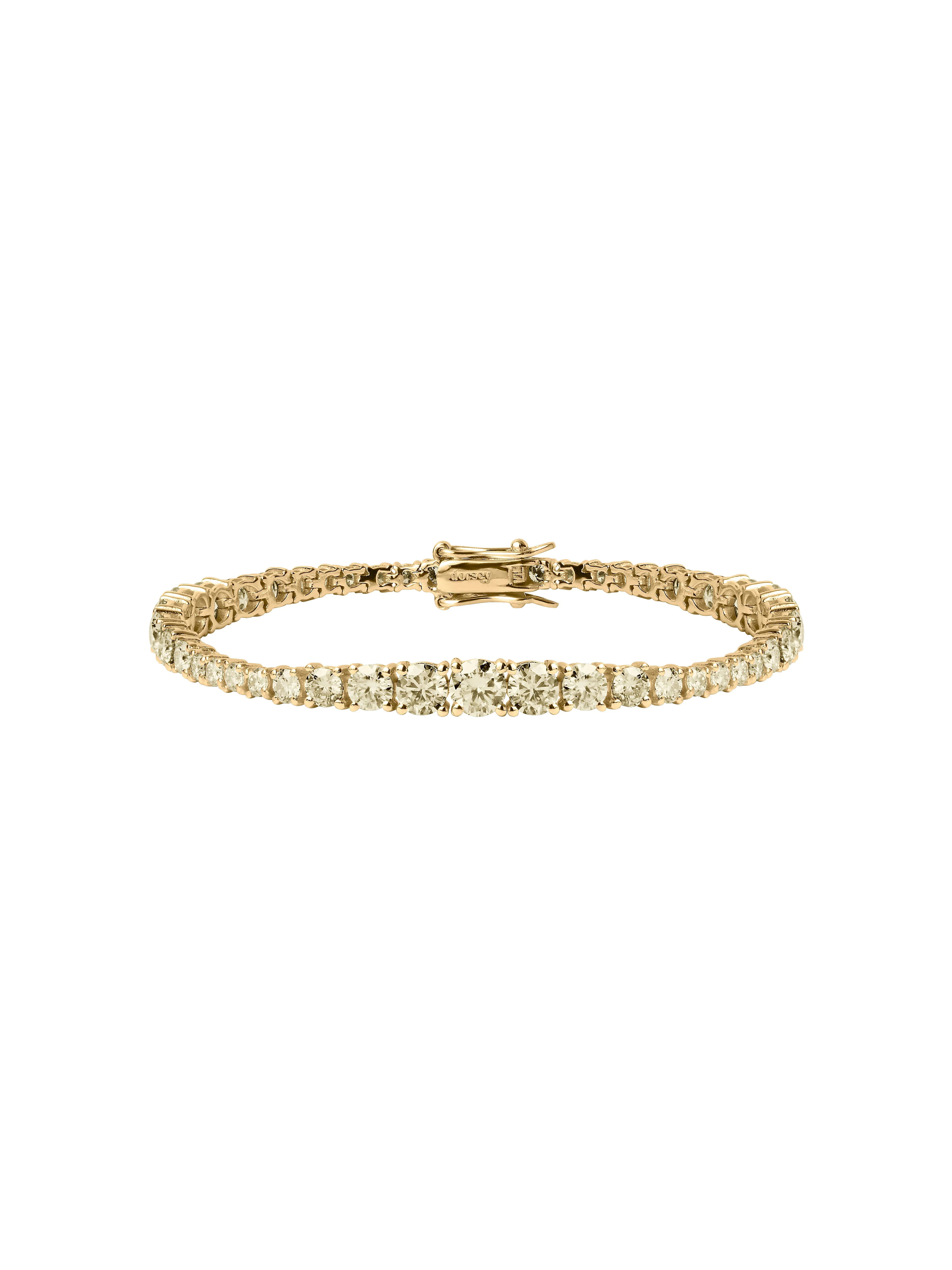 Dorsey - ISADORA RIVIÈRE BRACELET IN HONEY MOISSANITE - Image 2