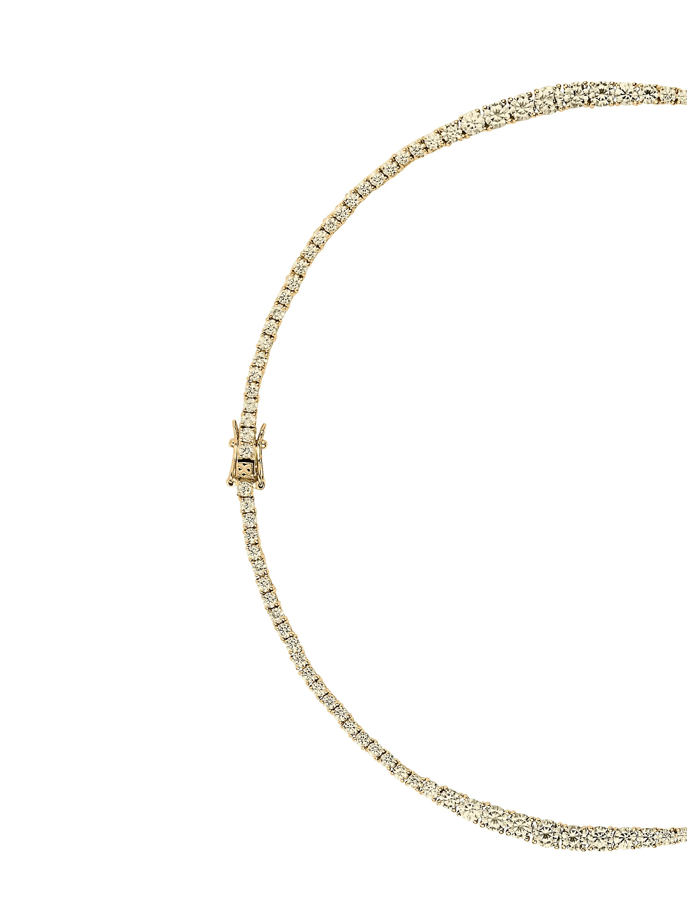 Dorsey - ISADORA RIVIÈRE NECKLACE IN HONEY MOISSANITE - Image 2