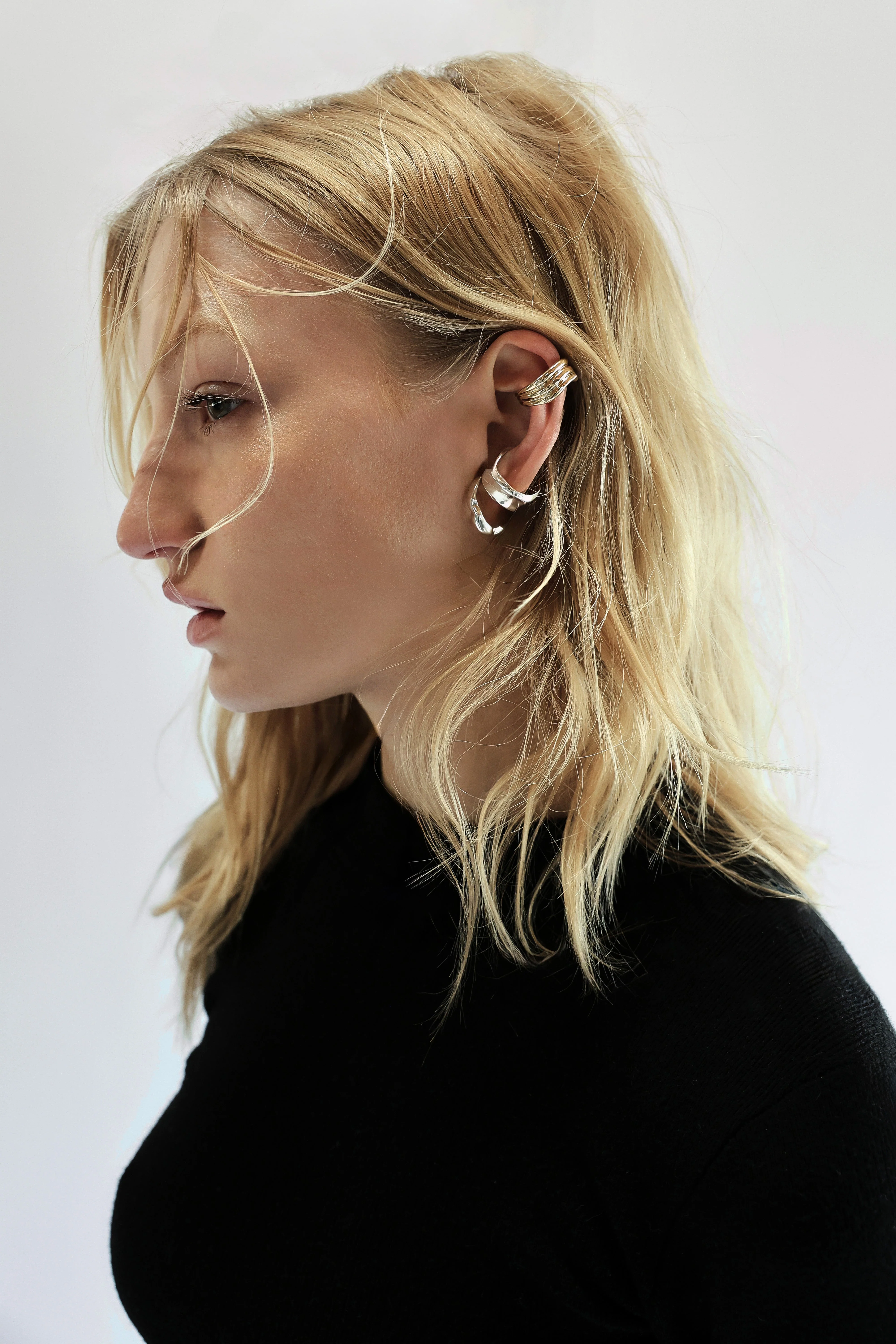 Kinn - Isla Ear Cuff/Ring Silver - Image 3