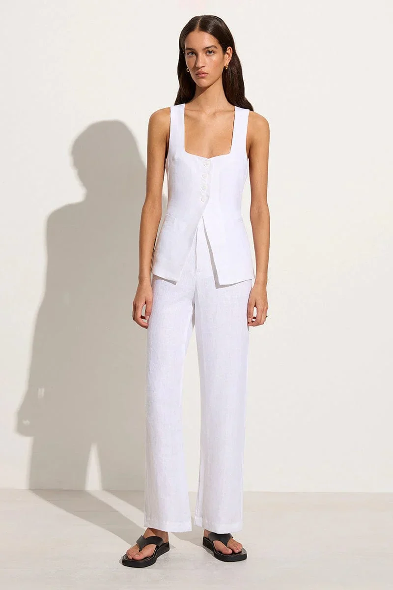 Faithfull - Isotta Pant White - Final Sale