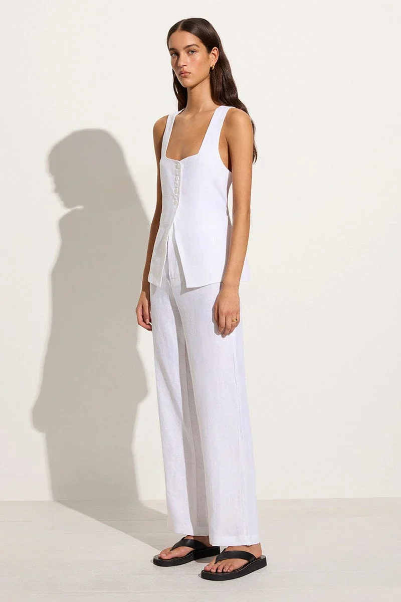 Faithfull - Isotta Pant White - Final Sale - Image 5