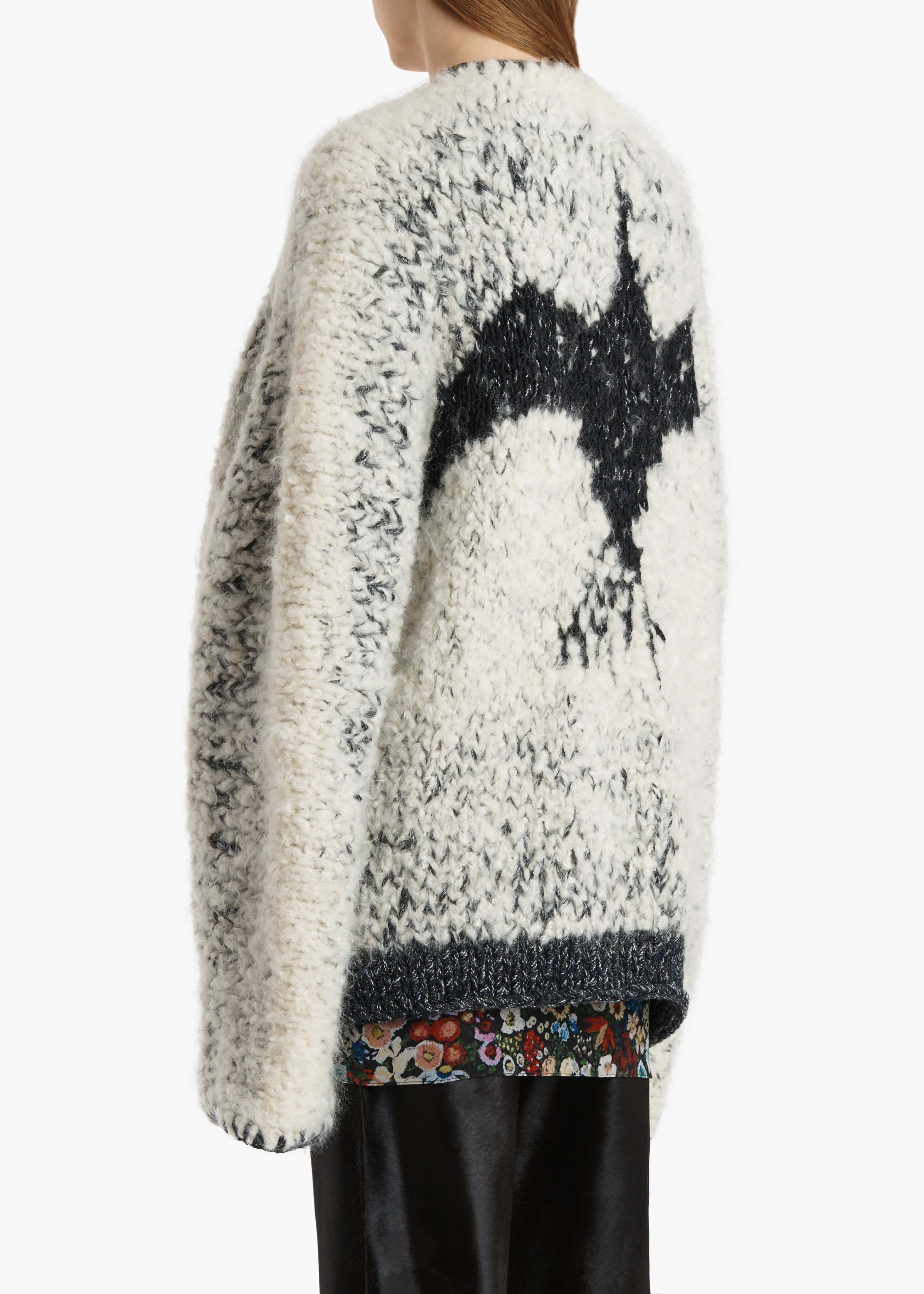 Khaite - Jack Cardigan in Black and Glaze - Image 11