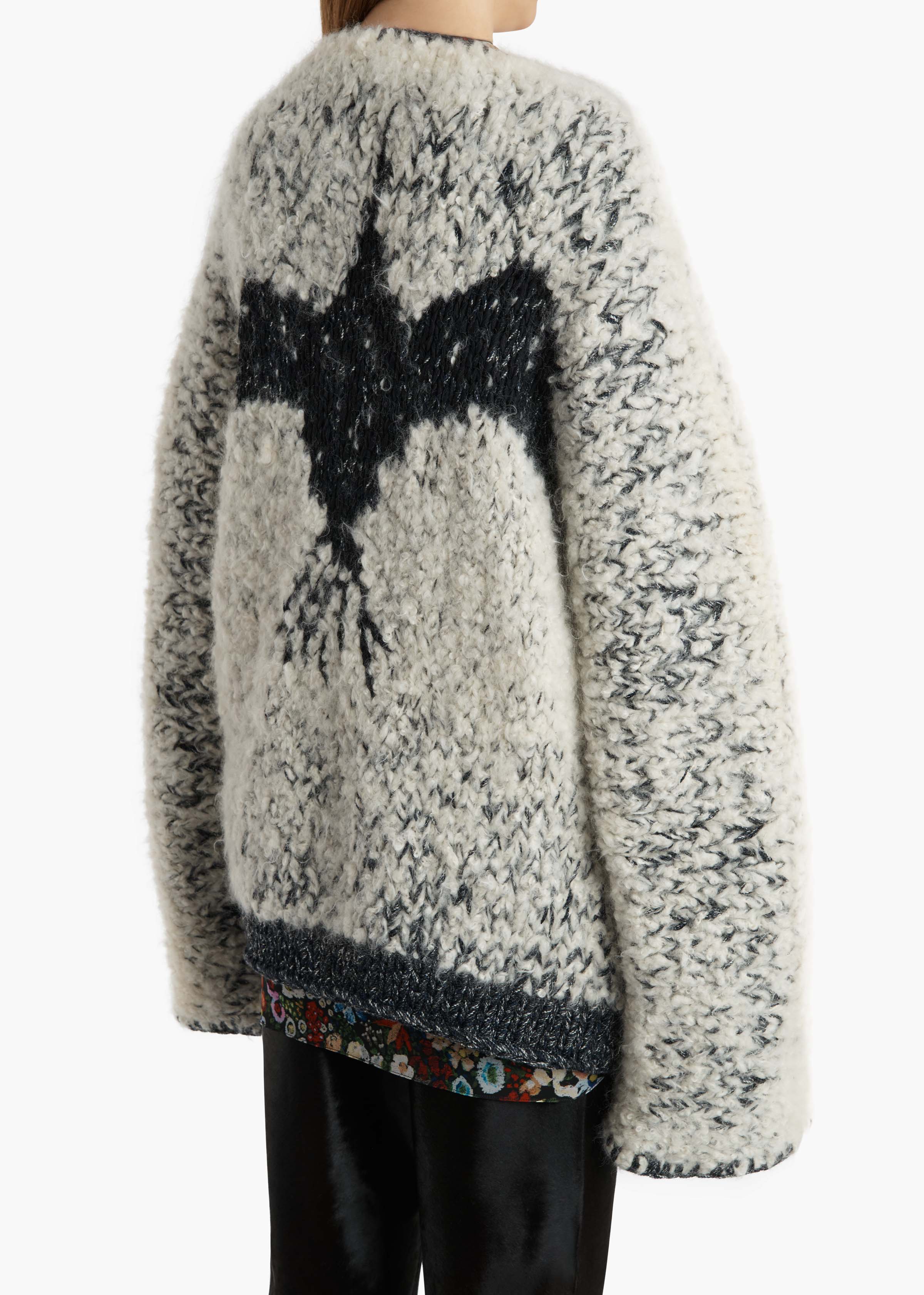 Khaite - Jack Cardigan in Black and Glaze - Image 6