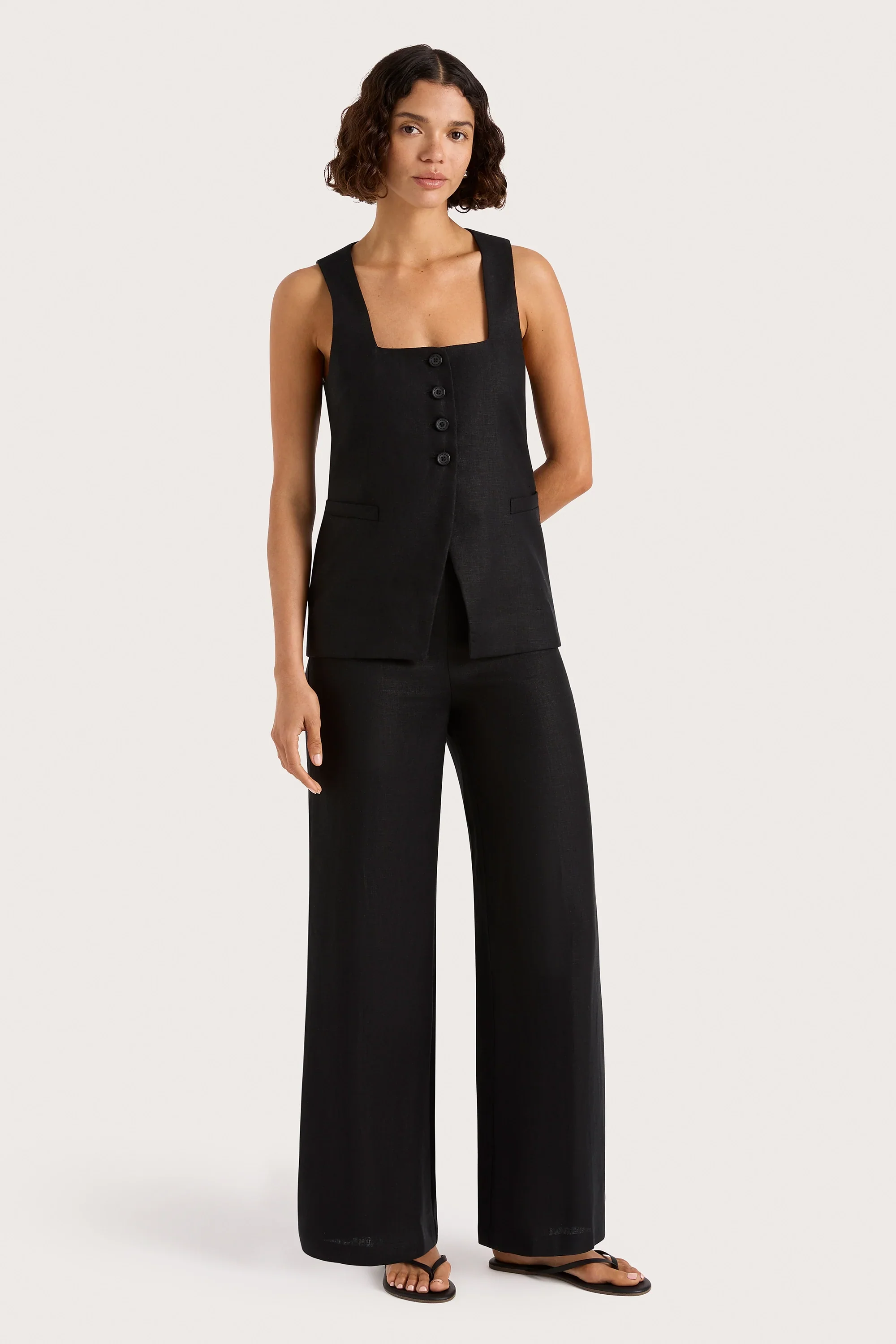 Faithfull - Jackie Vest Black - Image 2