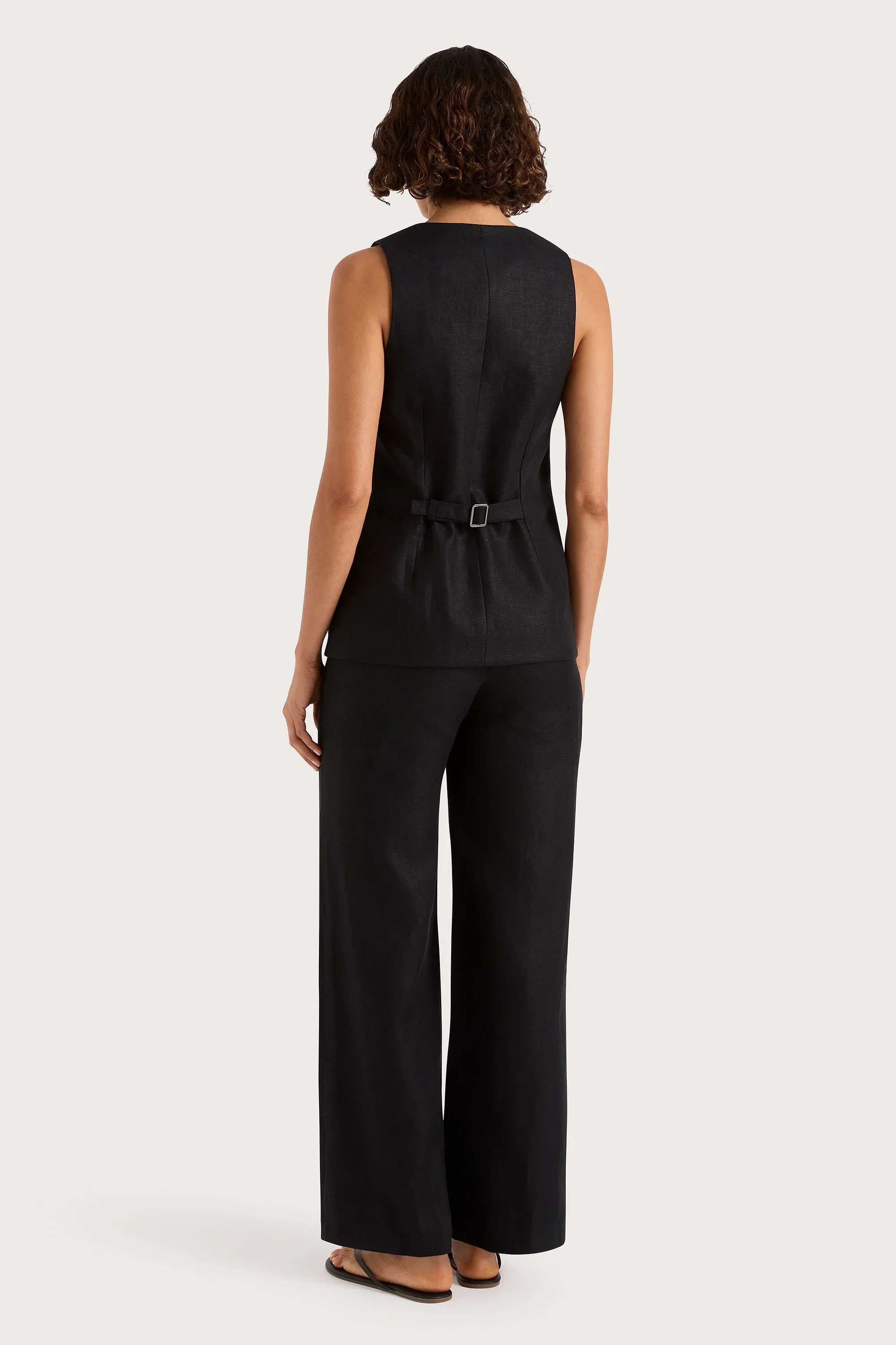 Faithfull - Jackie Vest Black - Image 4