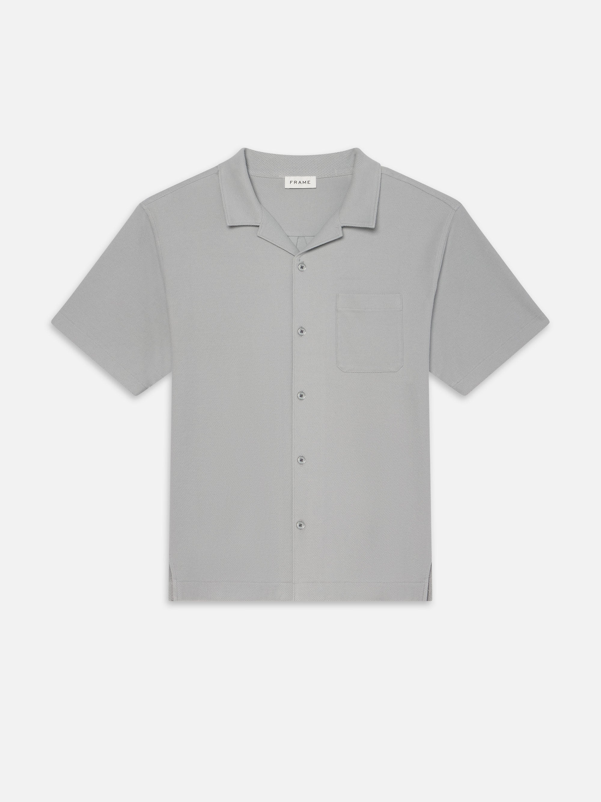 FRAME - Jacquard Short Sleeve Relaxed Shirt - Image 2