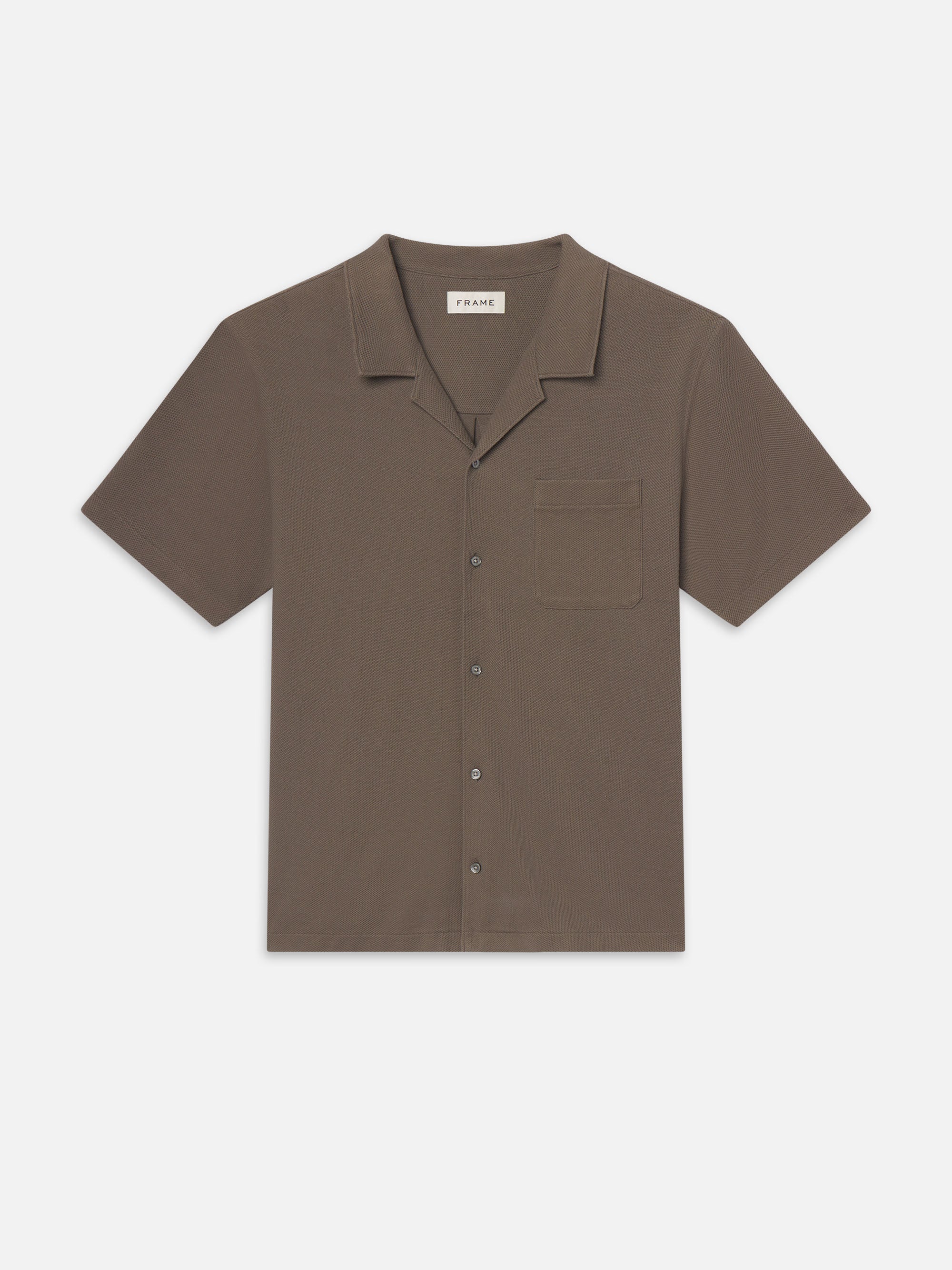 FRAME - Jacquard Short Sleeve Relaxed Shirt - Image 2