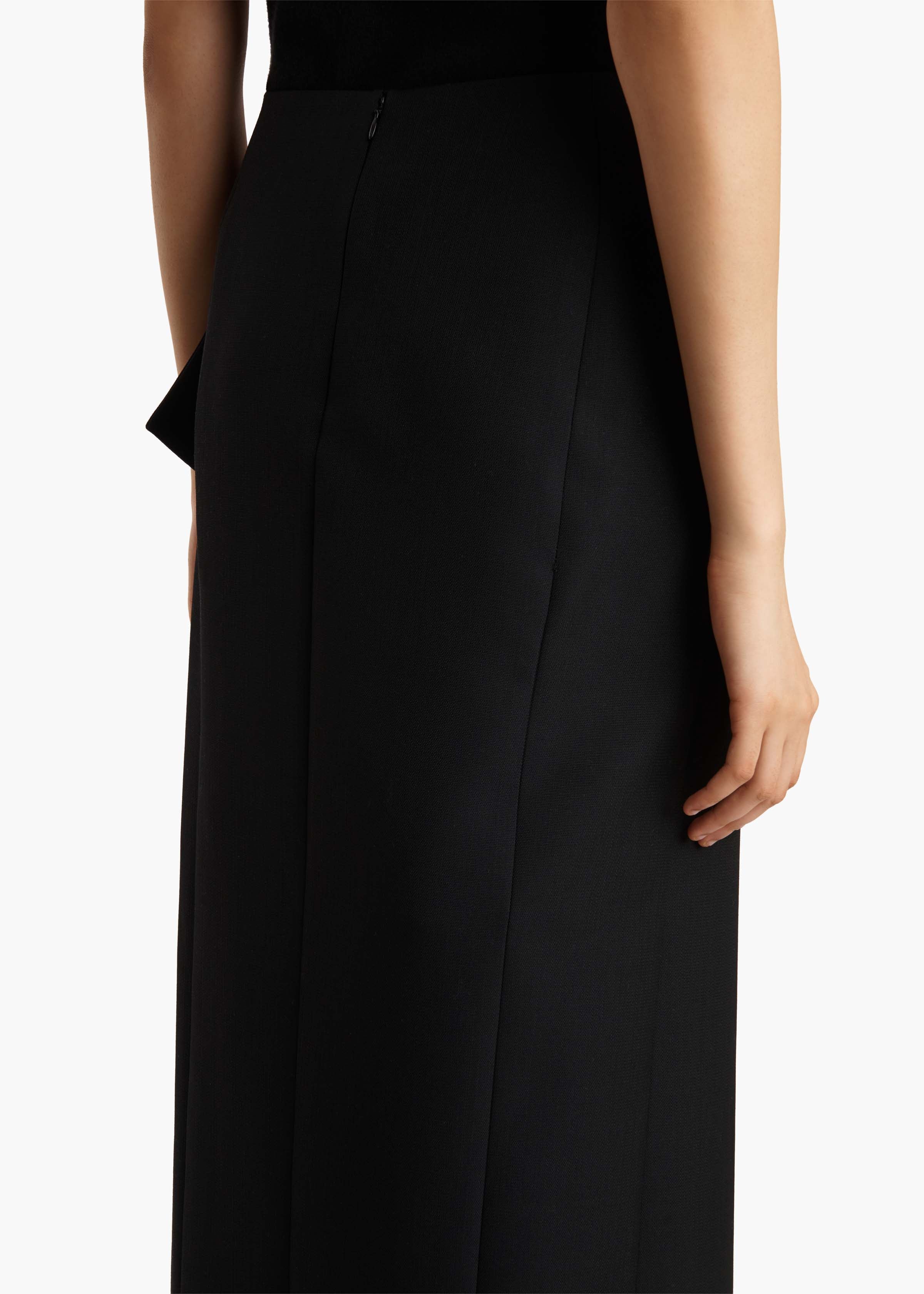Khaite - Jaia Skirt in Black - Image 6